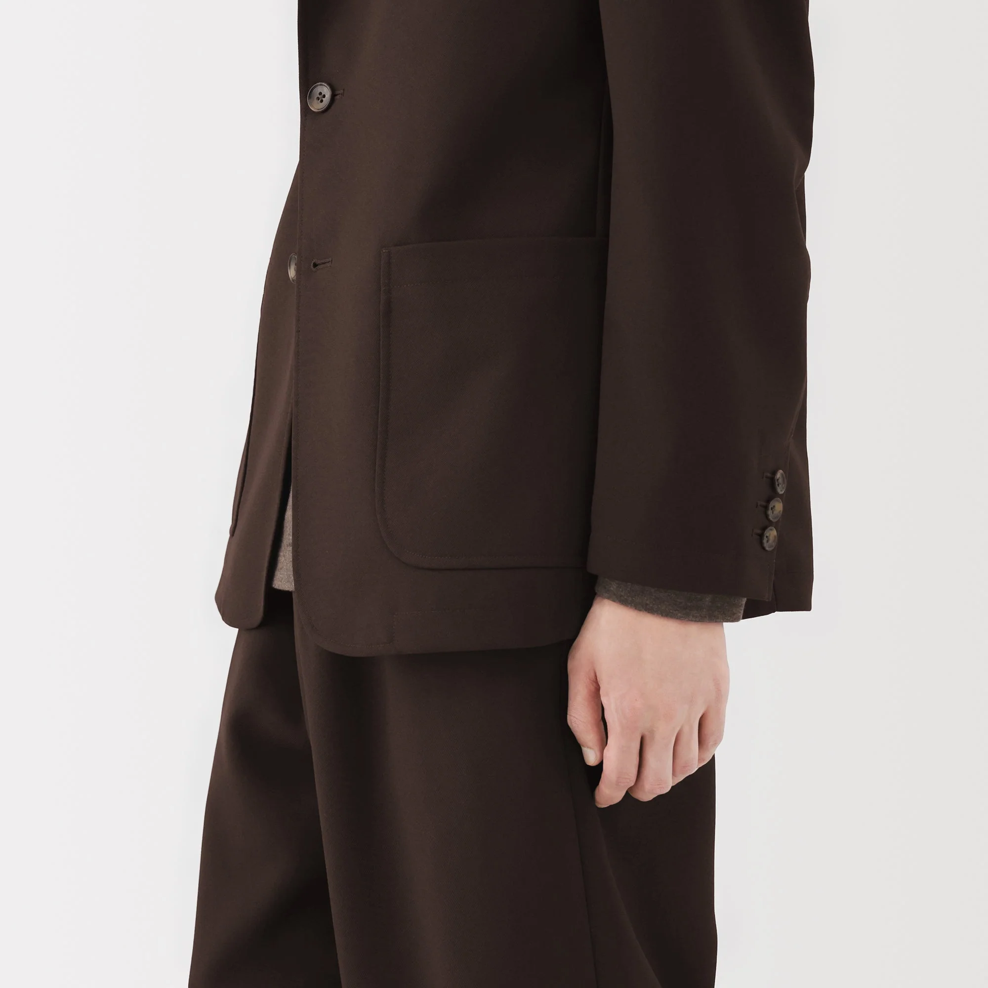 Labo Polyester Twill Blazer - Image 9