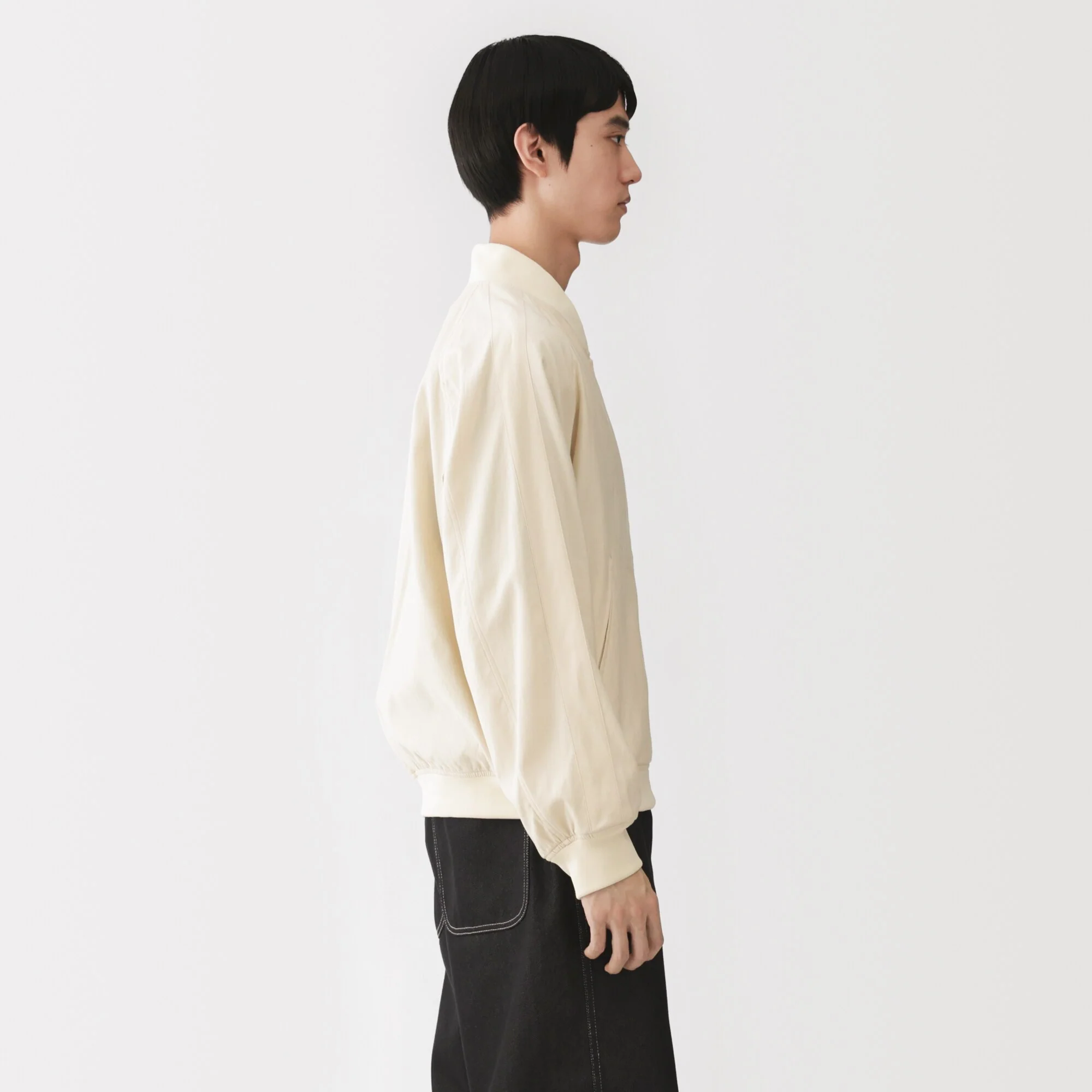 Labo Rayon Cotton Short Blouson - Image 14