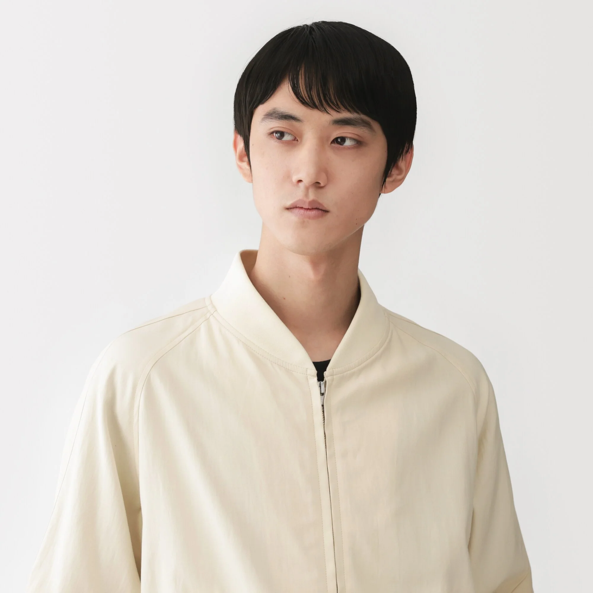 Labo Rayon Cotton Short Blouson - Image 16