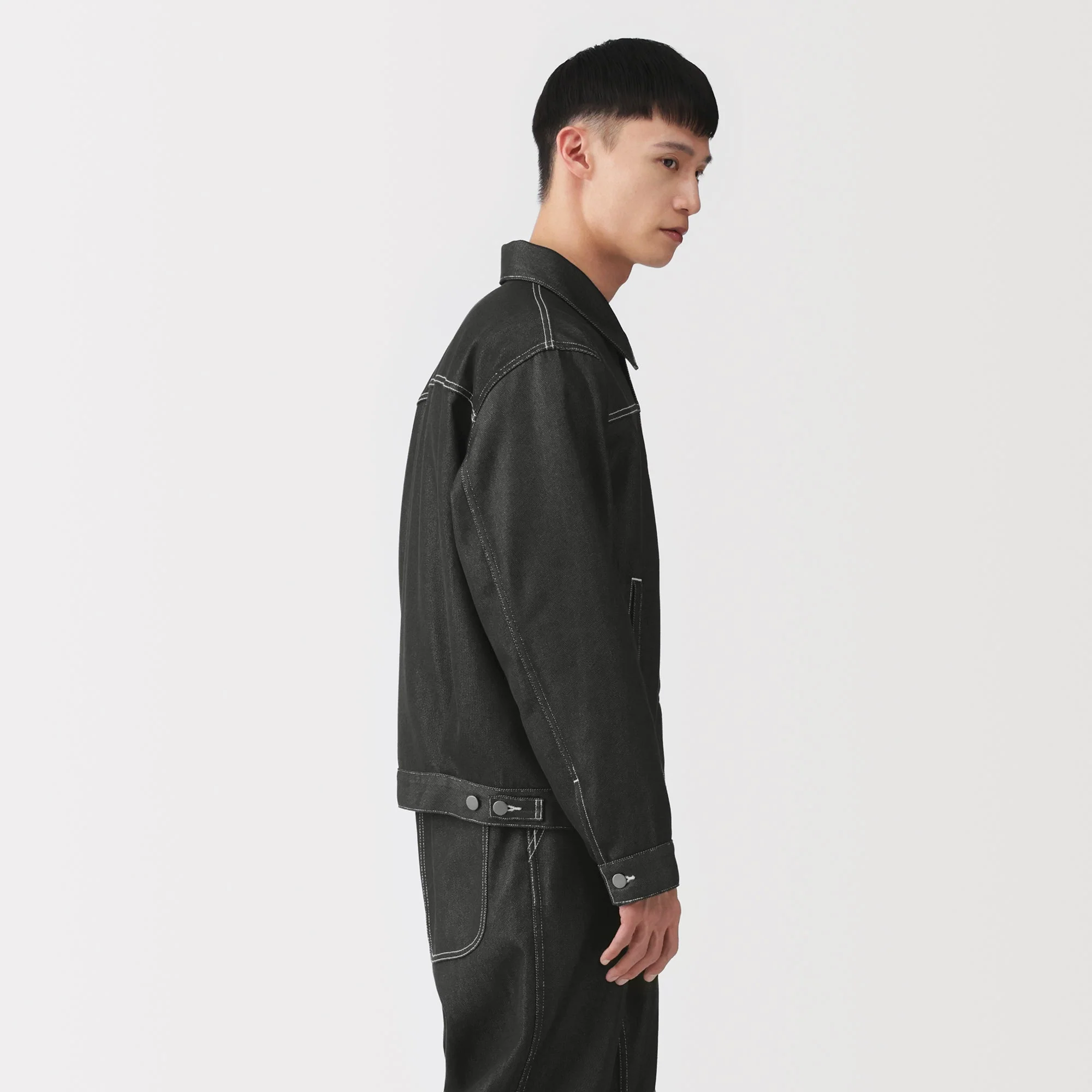 Labo Recycled Polyester Denim Jacket - Image 14