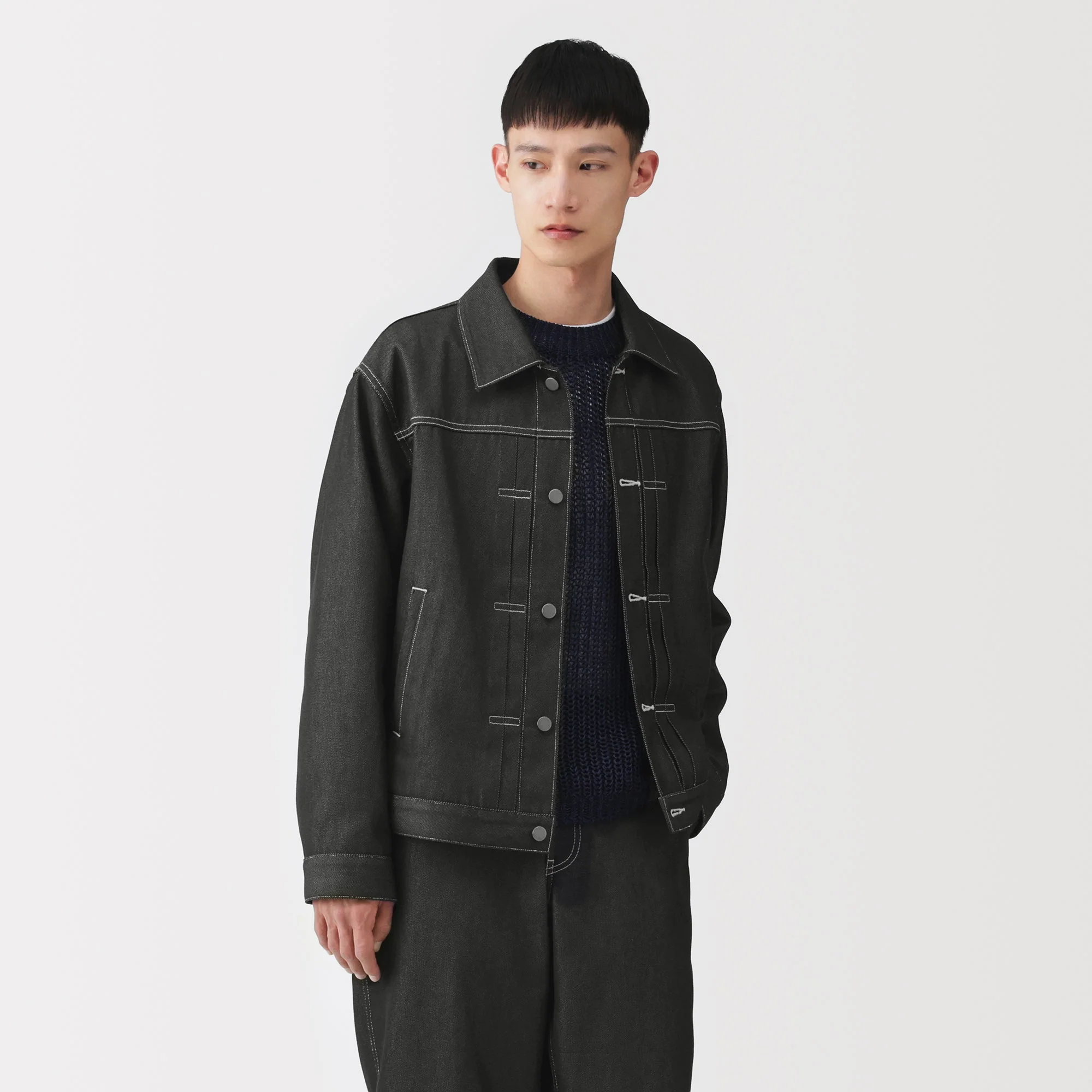 Labo Recycled Polyester Denim Jacket - Image 3