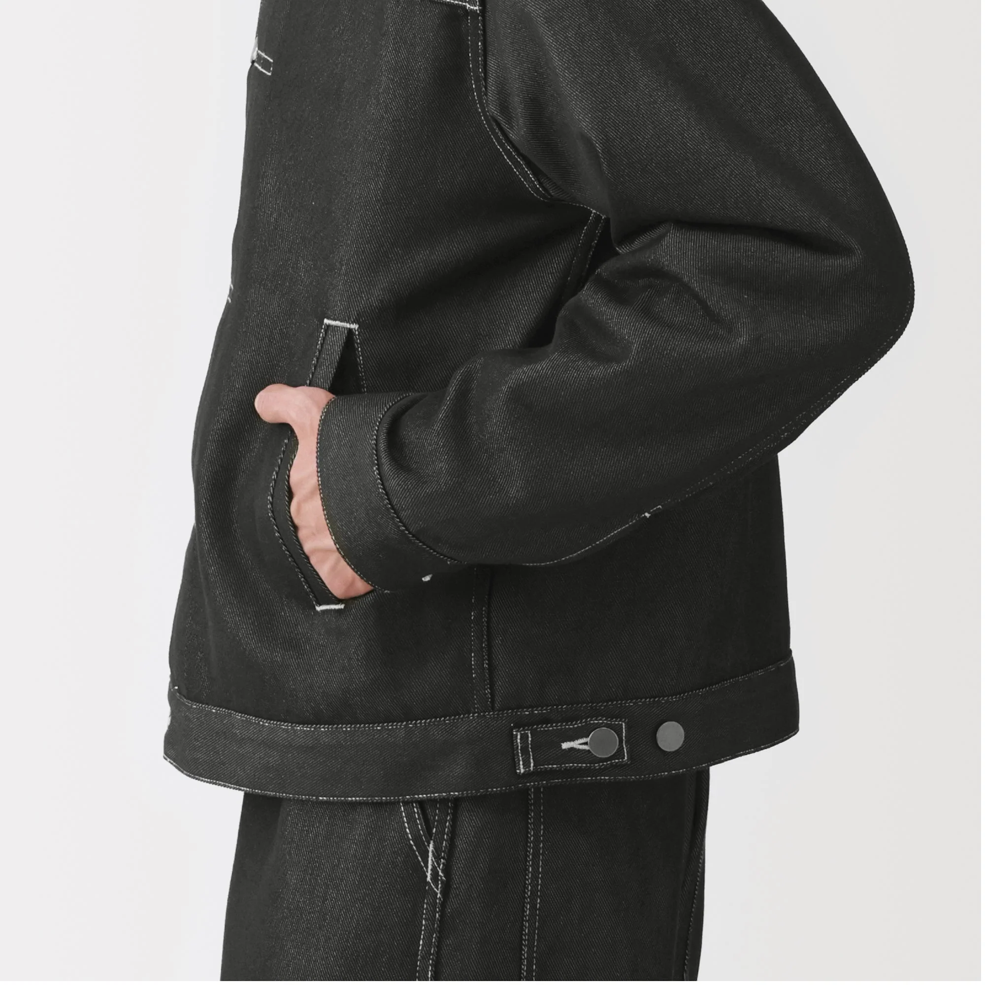Labo Recycled Polyester Denim Jacket - Image 8