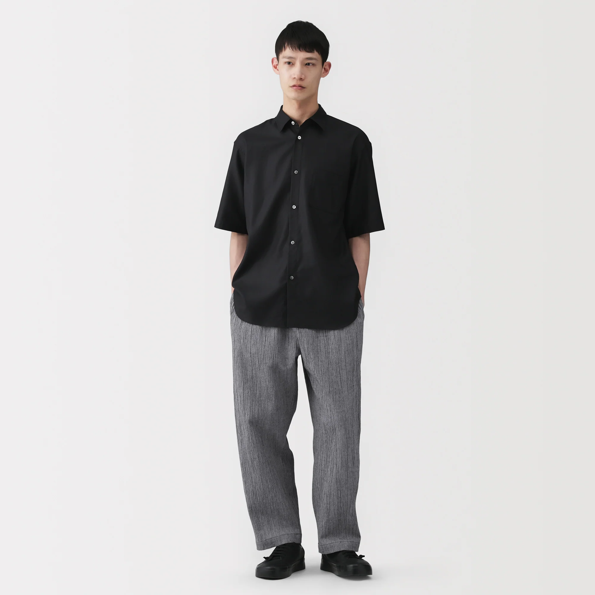 Labo Takashima Chijimi Easy Pants - Image 3