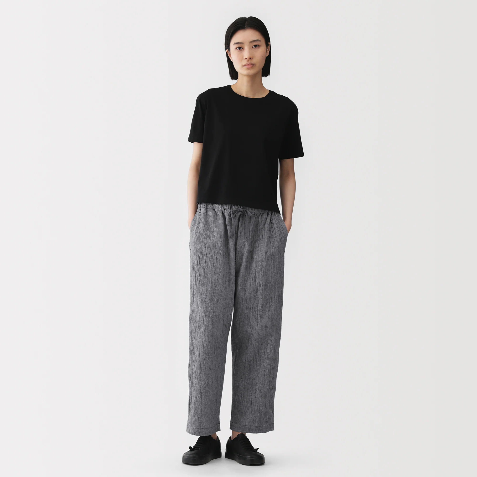 Labo Takashima Chijimi Easy Pants - Image 5