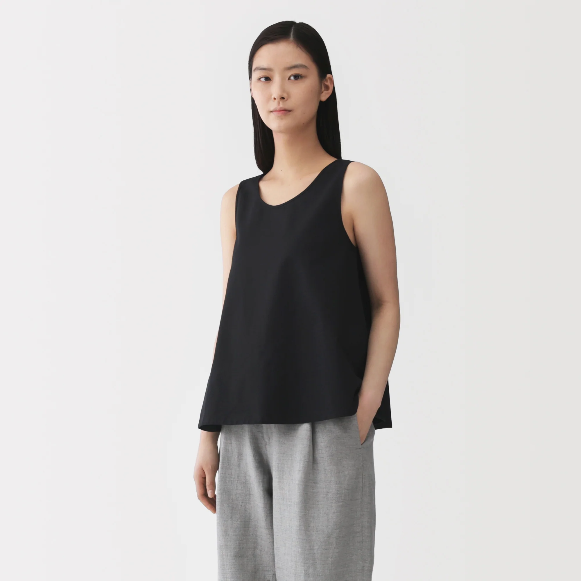 Labo Washi Blend Basket Weave Blouse - Image 10