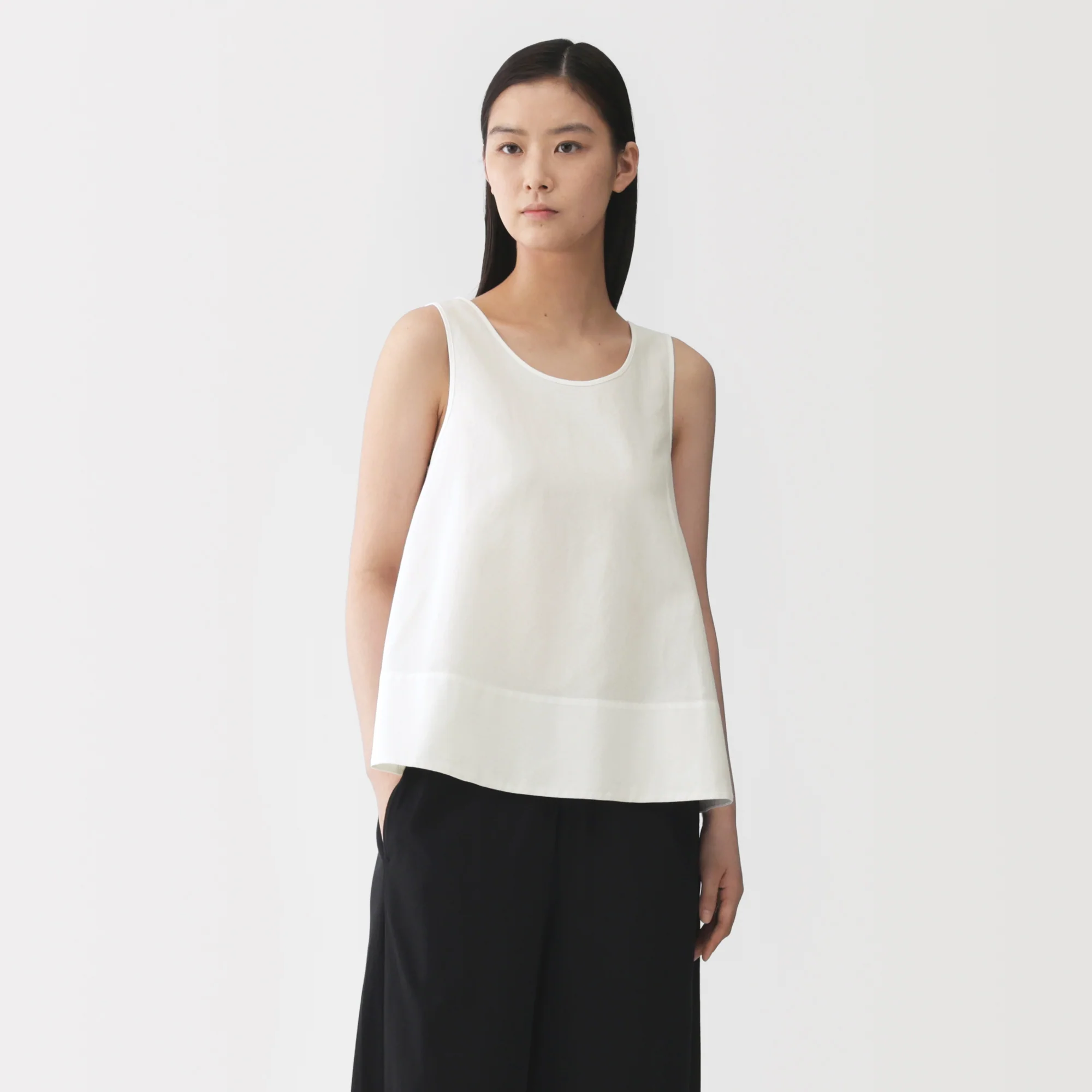 Labo Washi Blend Basket Weave Blouse - Image 3