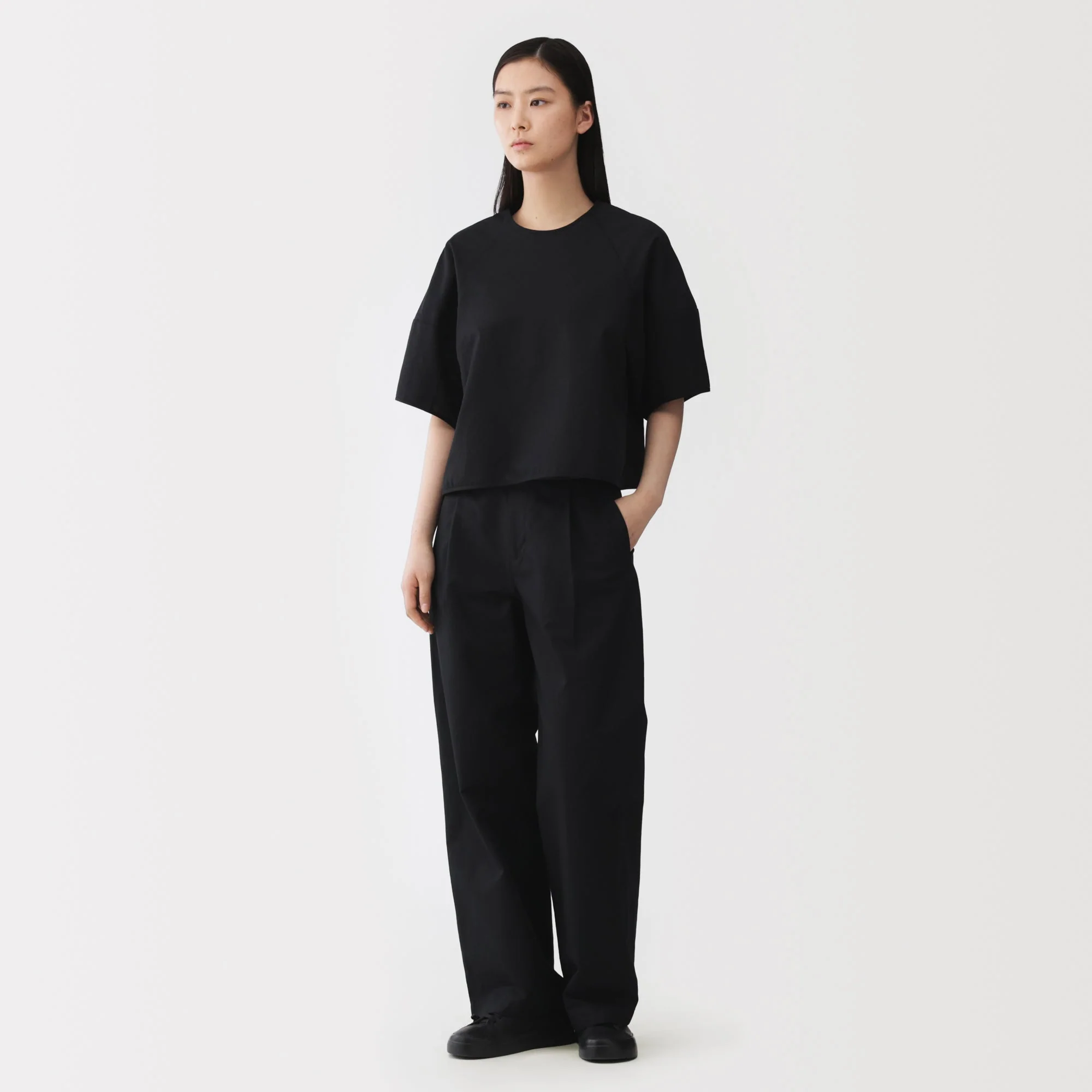 Labo Washi Blend Basket Weave Blouse - Image 12