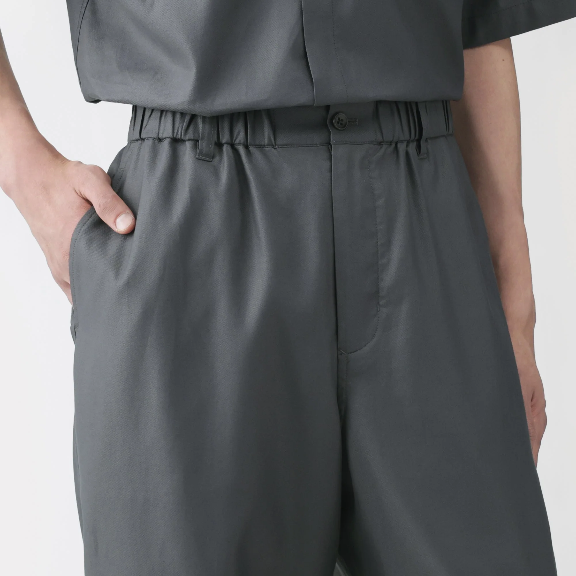 Labo Washi Blend Dobby Weave Pants - Image 7