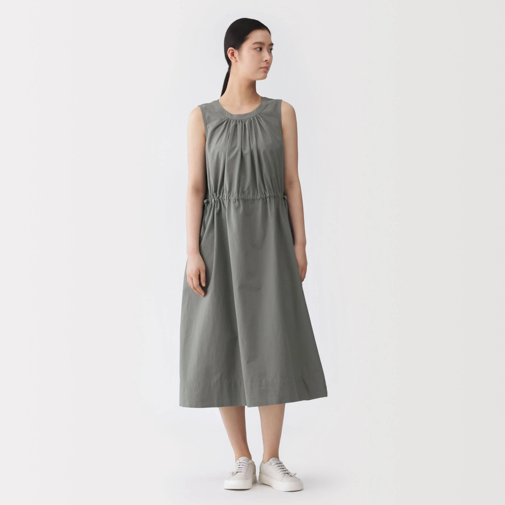 Labo Washi Blend Gathered Dress - Image 12