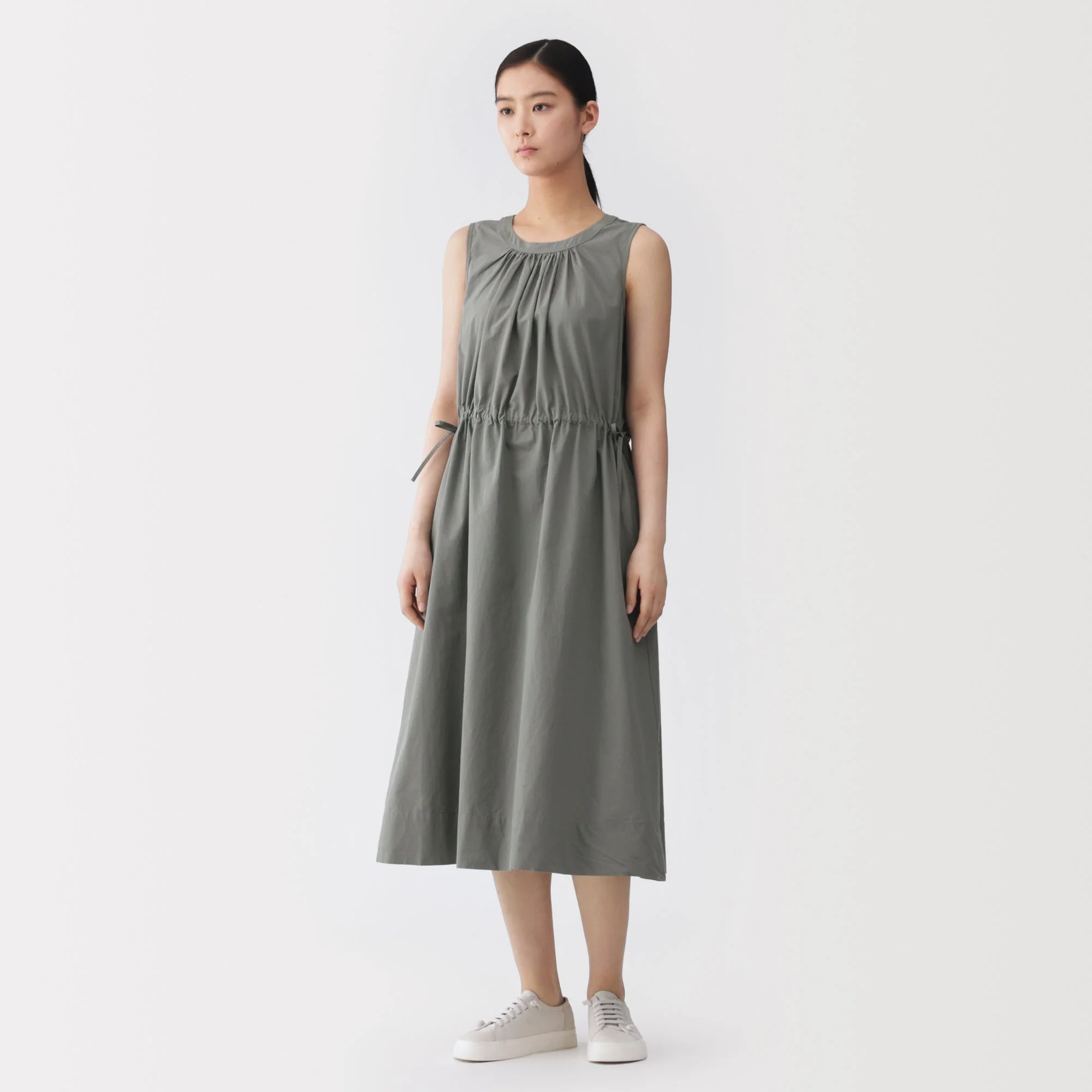 Labo Washi Blend Gathered Dress - Image 13