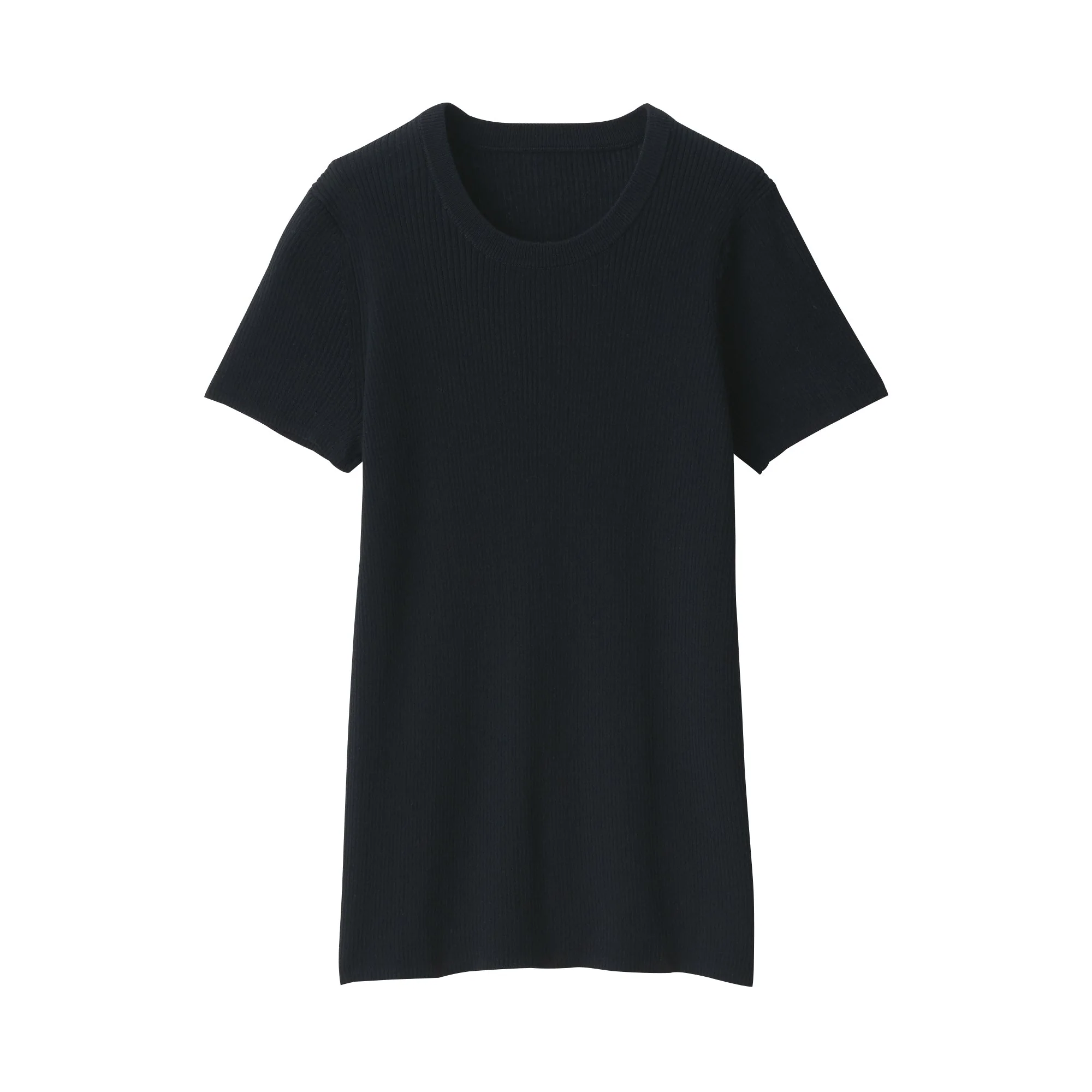 Labo Women's High Twist Cotton Knit Short Sleeve Pullover - Image 2