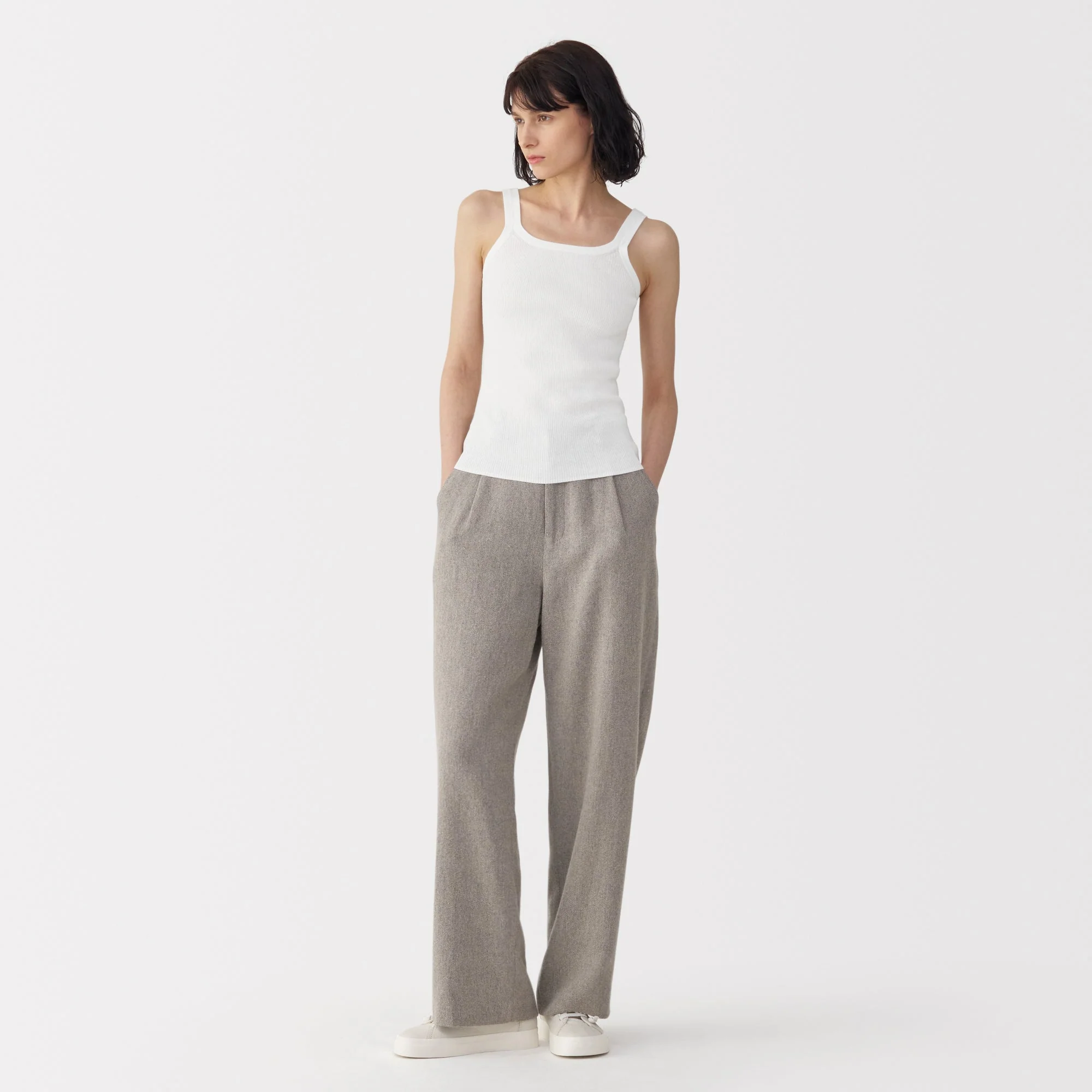Labo Women's High Twist Cotton Knit Tank Top - Image 3