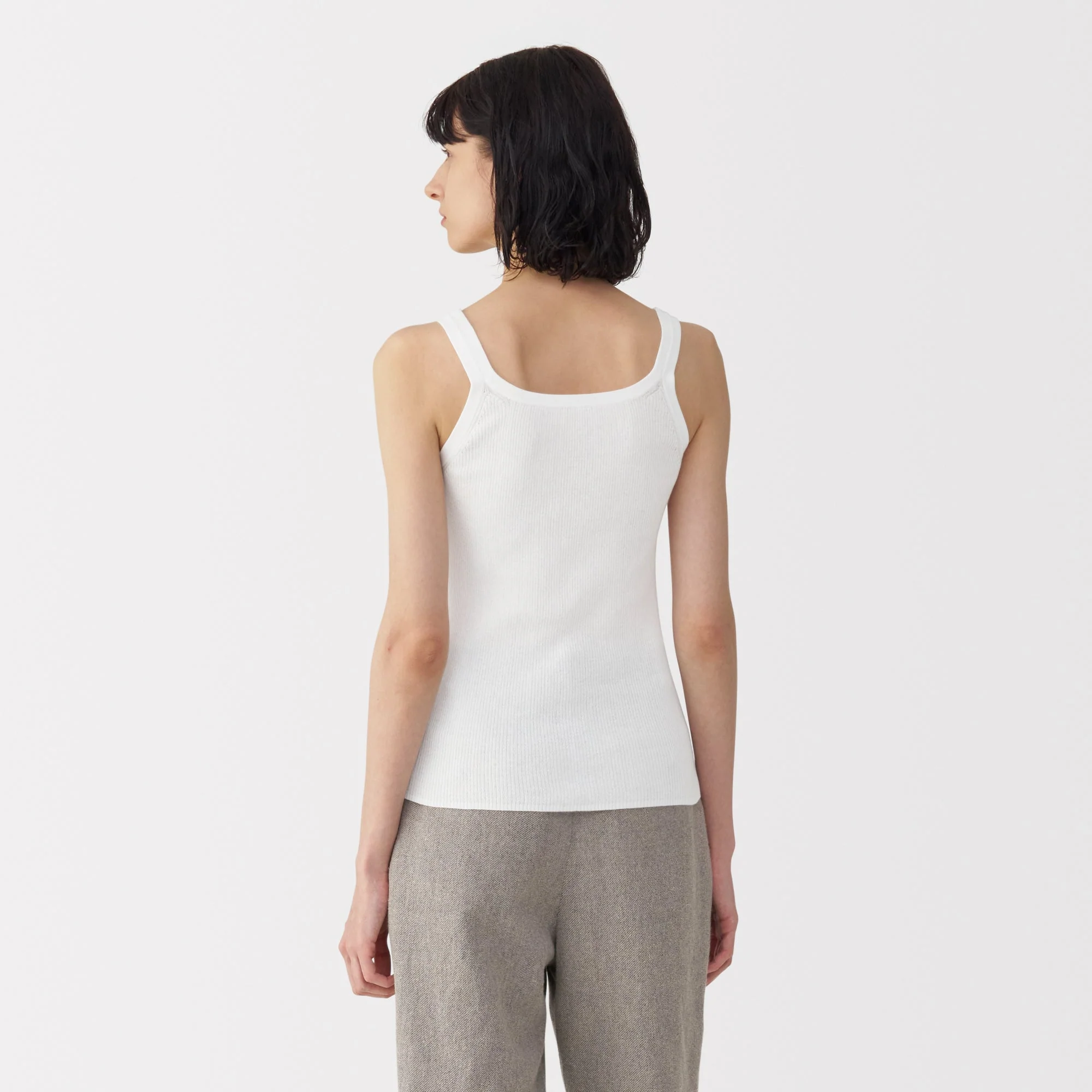 Labo Women's High Twist Cotton Knit Tank Top - Image 6