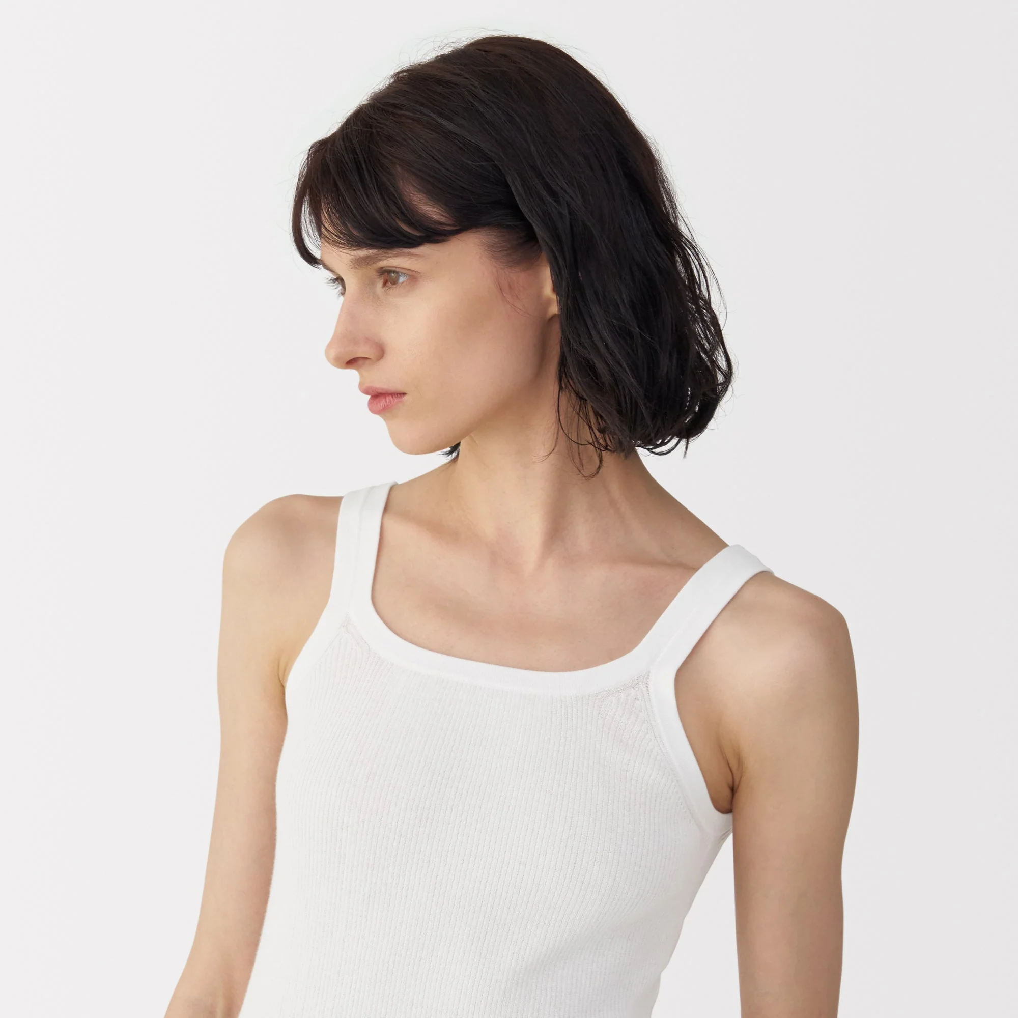 Labo Women's High Twist Cotton Knit Tank Top - Image 7