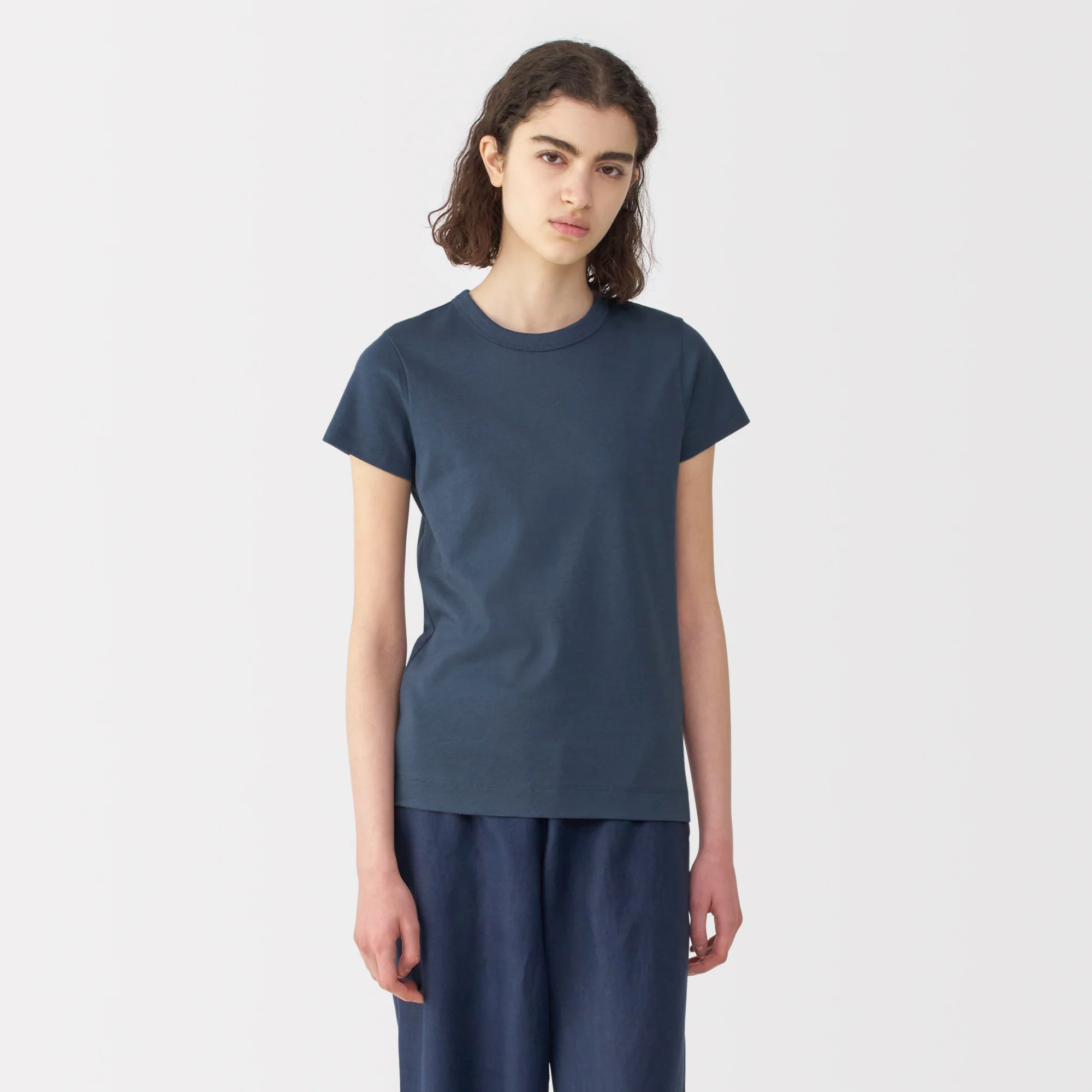 Labo Women's Linen Blend Short Sleeve T-Shirt - Image 25