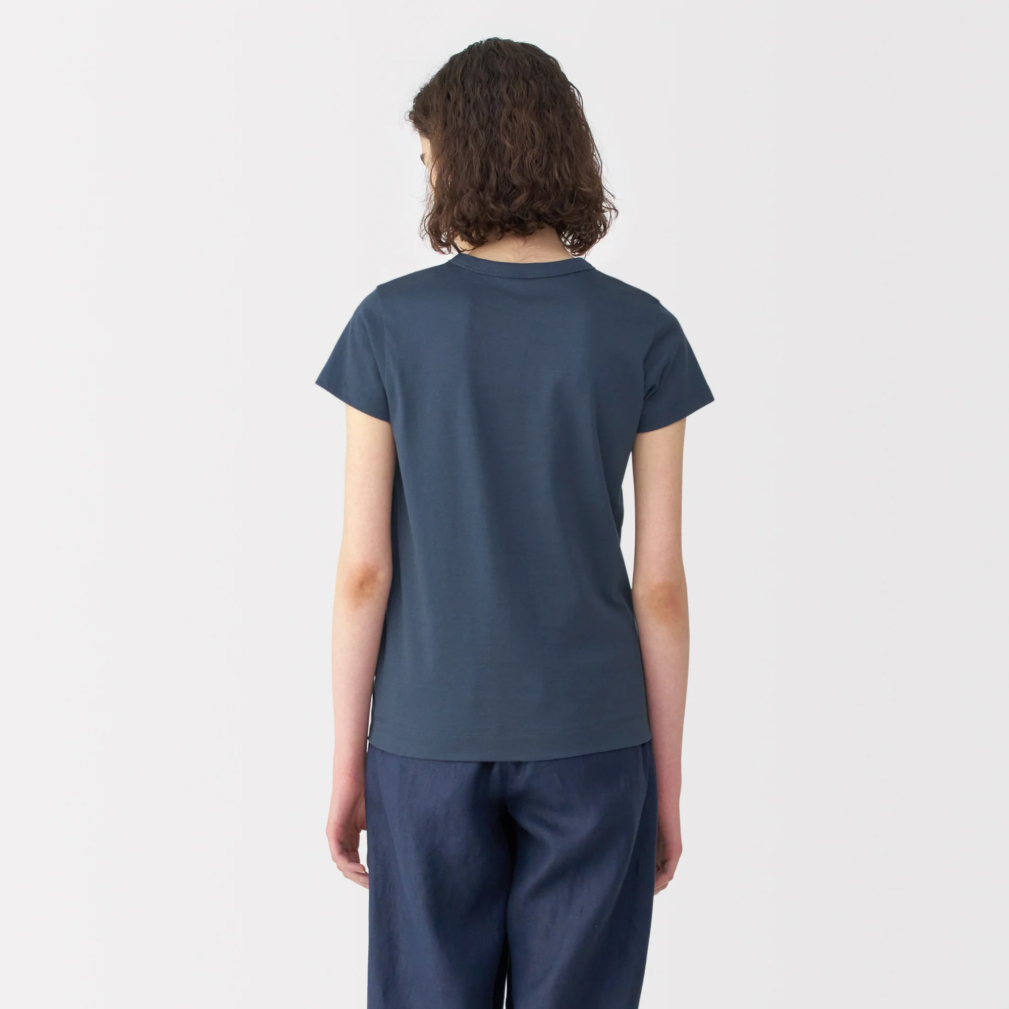 Labo Women's Linen Blend Short Sleeve T-Shirt - Image 27