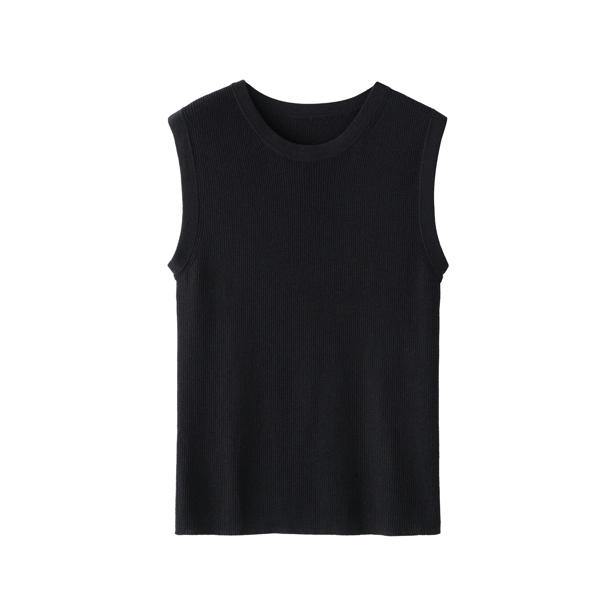 Light Knit Sleeveless Sweater - Image 2