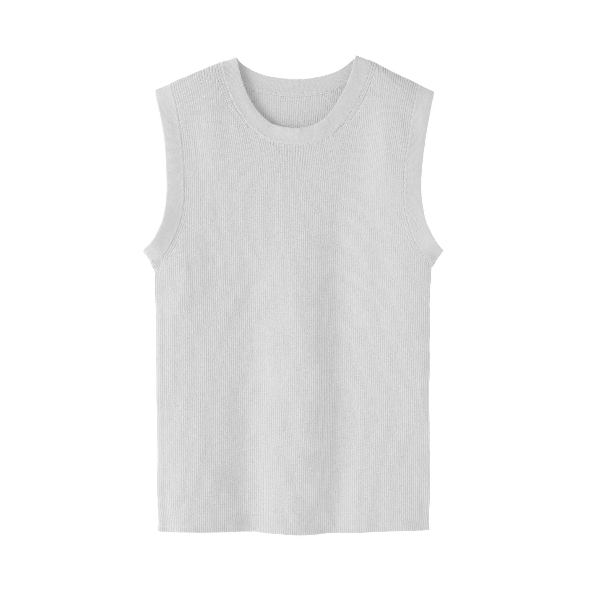 Light Knit Sleeveless Sweater - Image 9