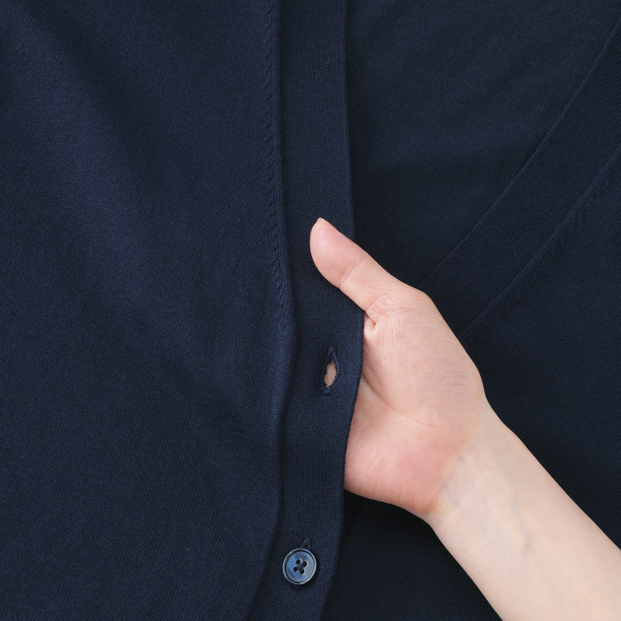 Light Knit V-Neck Cardigan - Image 65