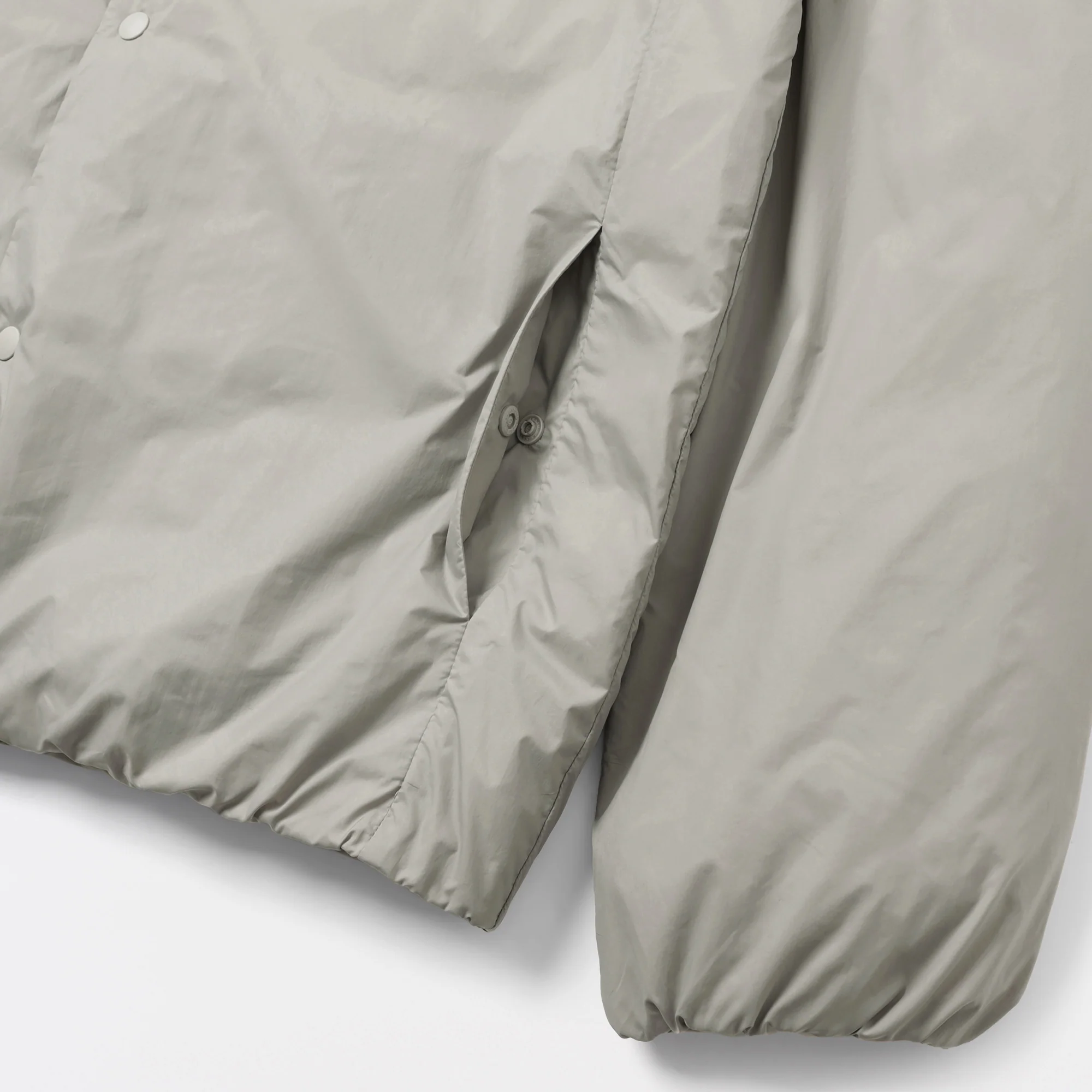 Lightweight Down Collarless Jacket - Image 18