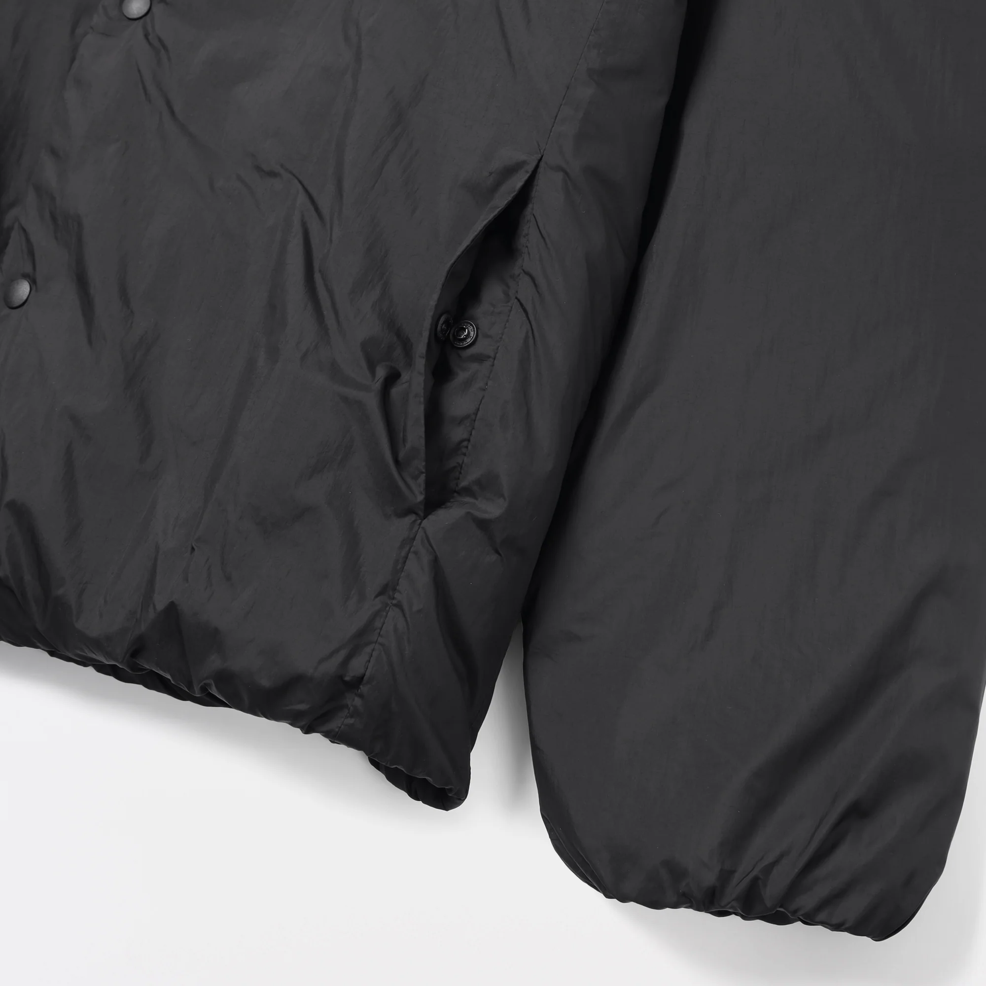 Lightweight Down Collarless Jacket - Image 28