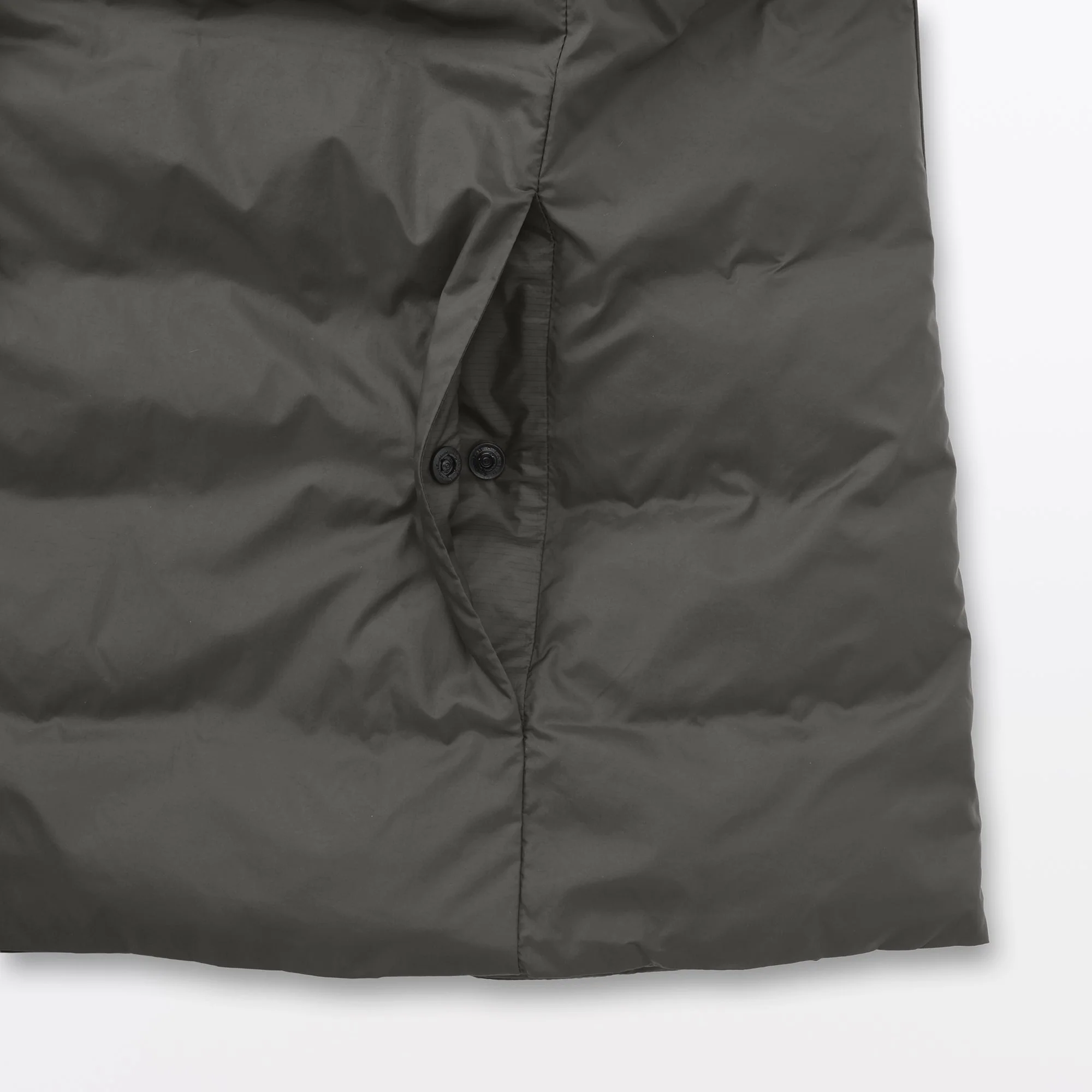 Lightweight Down Collarless Jacket - Image 43