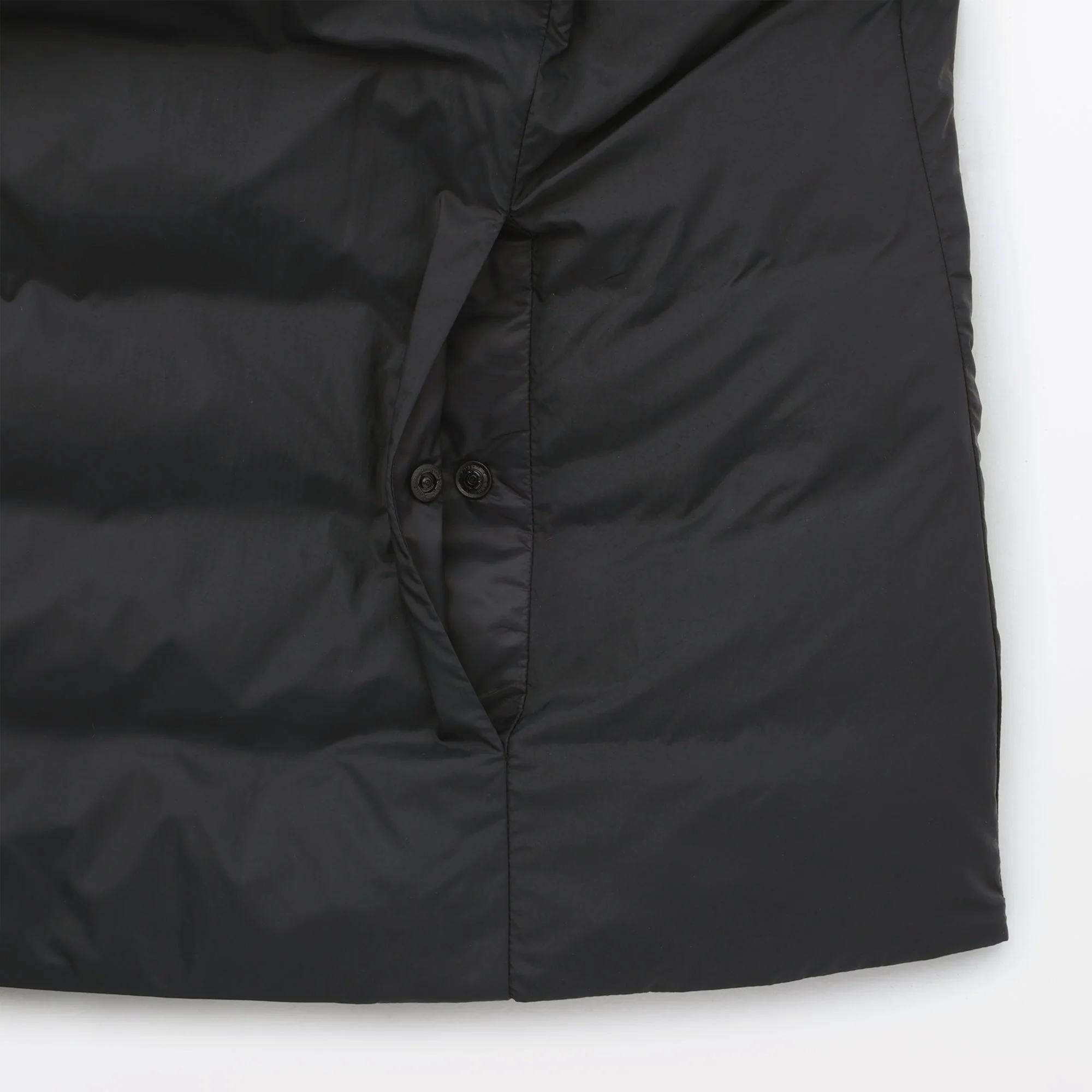 Lightweight Down Collarless Jacket - Image 9