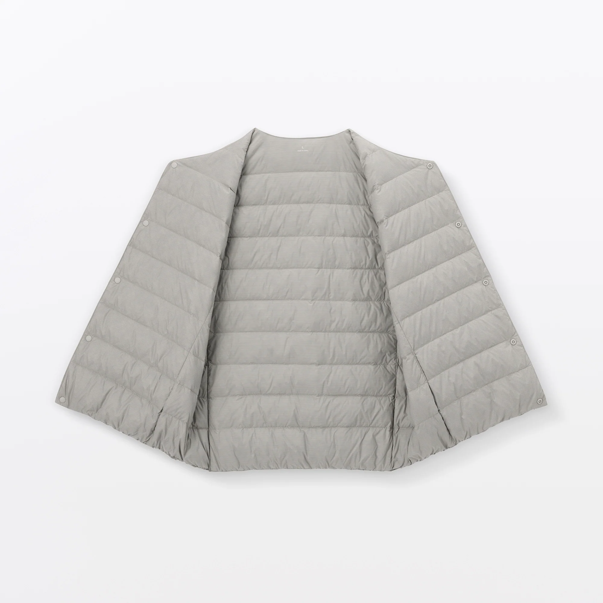 Lightweight Down Collarless Vest - Image 22