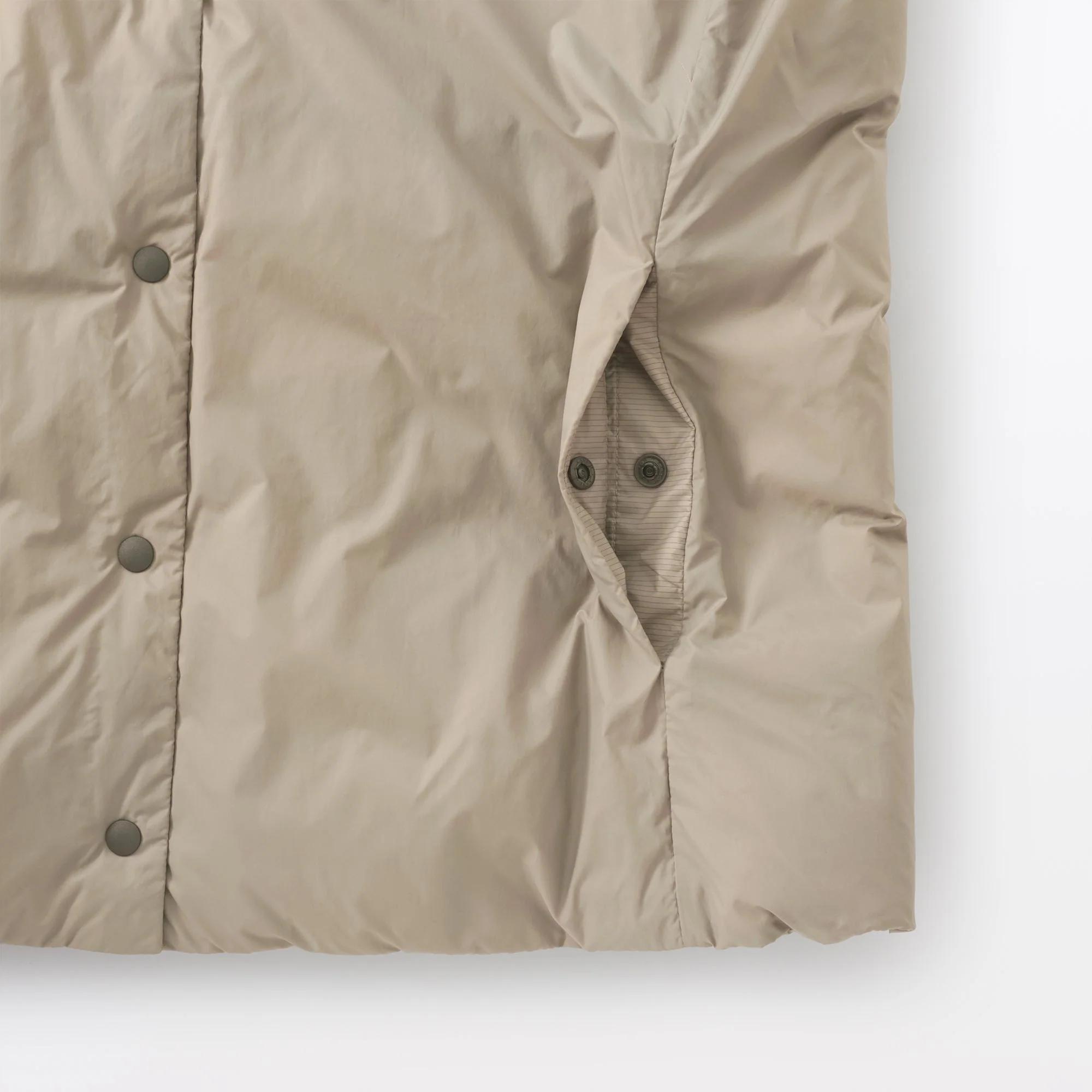 Lightweight Down Collarless Vest - Image 32