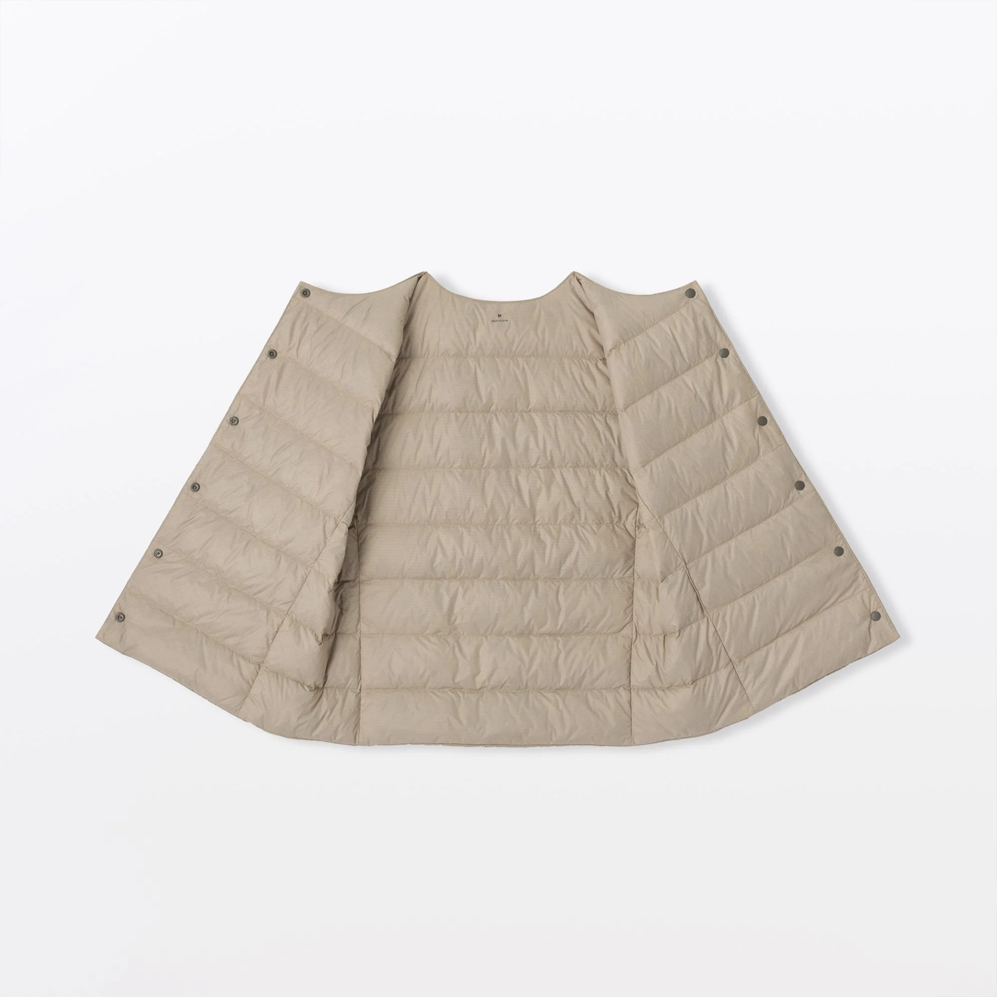Lightweight Down Collarless Vest - Image 33