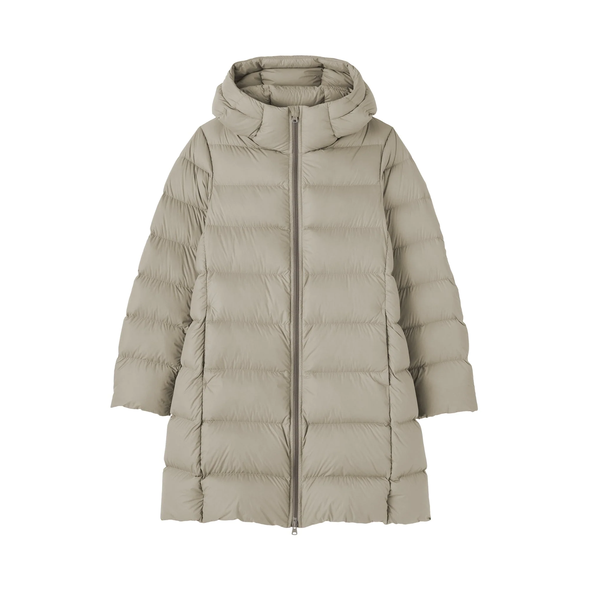Lightweight Down Hooded Coat - Image 2