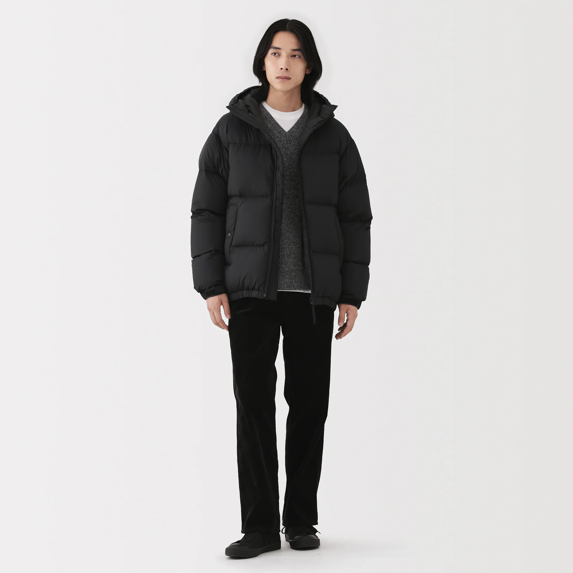 Lightweight Down Hooded Jacket - Image 4