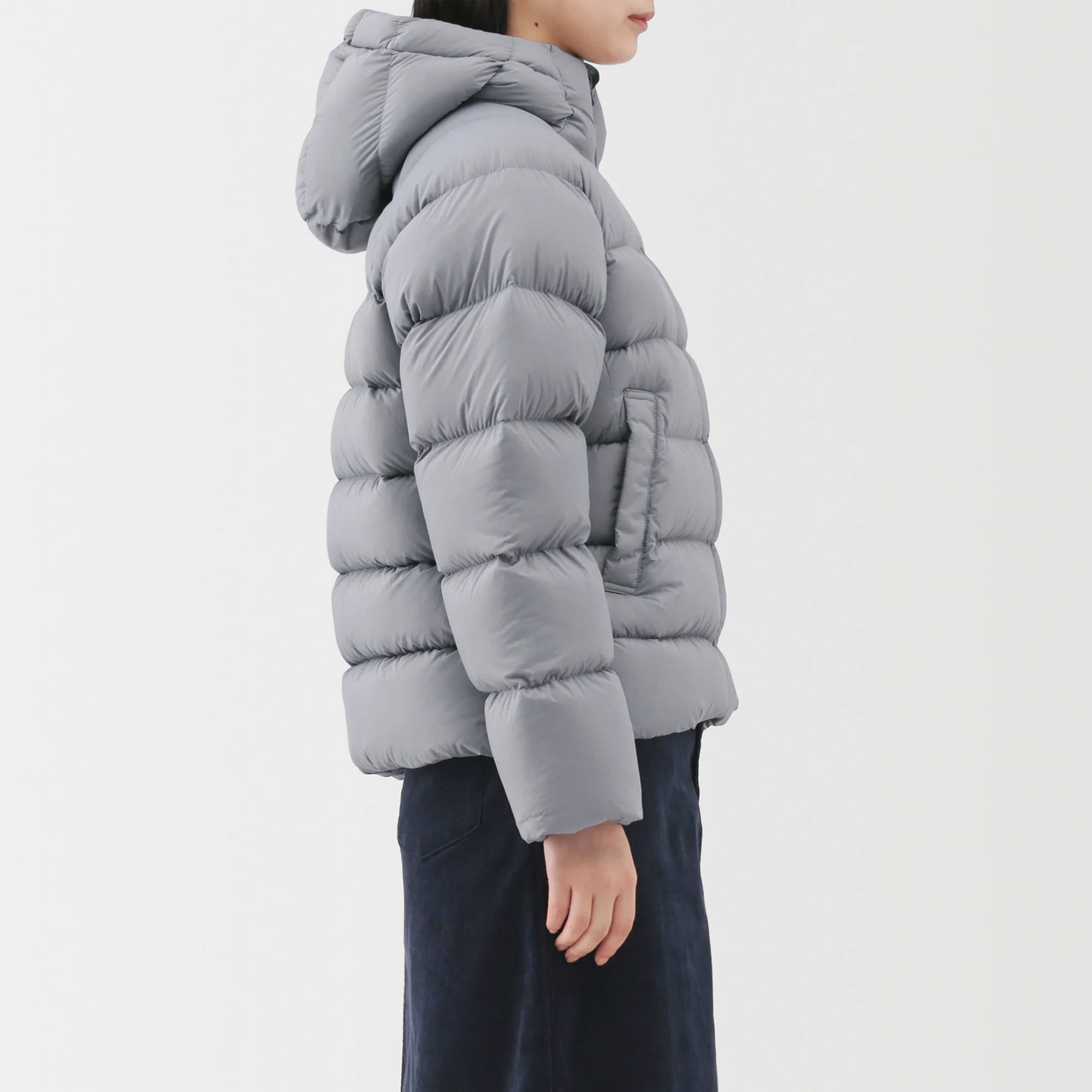 Lightweight Down Hooded Jacket - Image 25