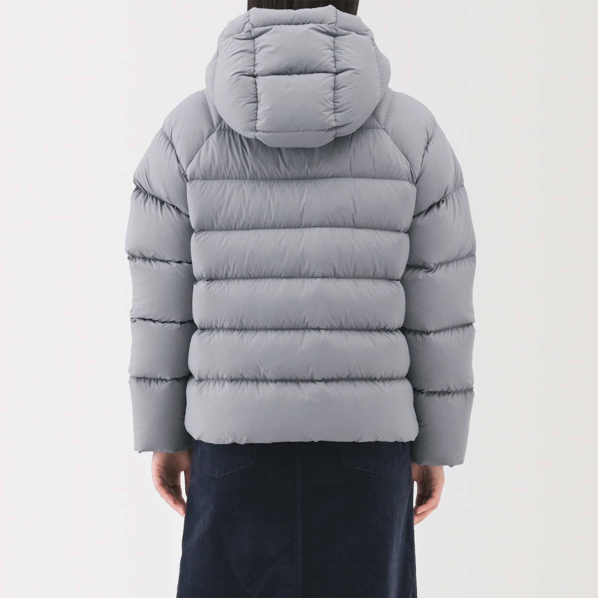 Lightweight Down Hooded Jacket - Image 6