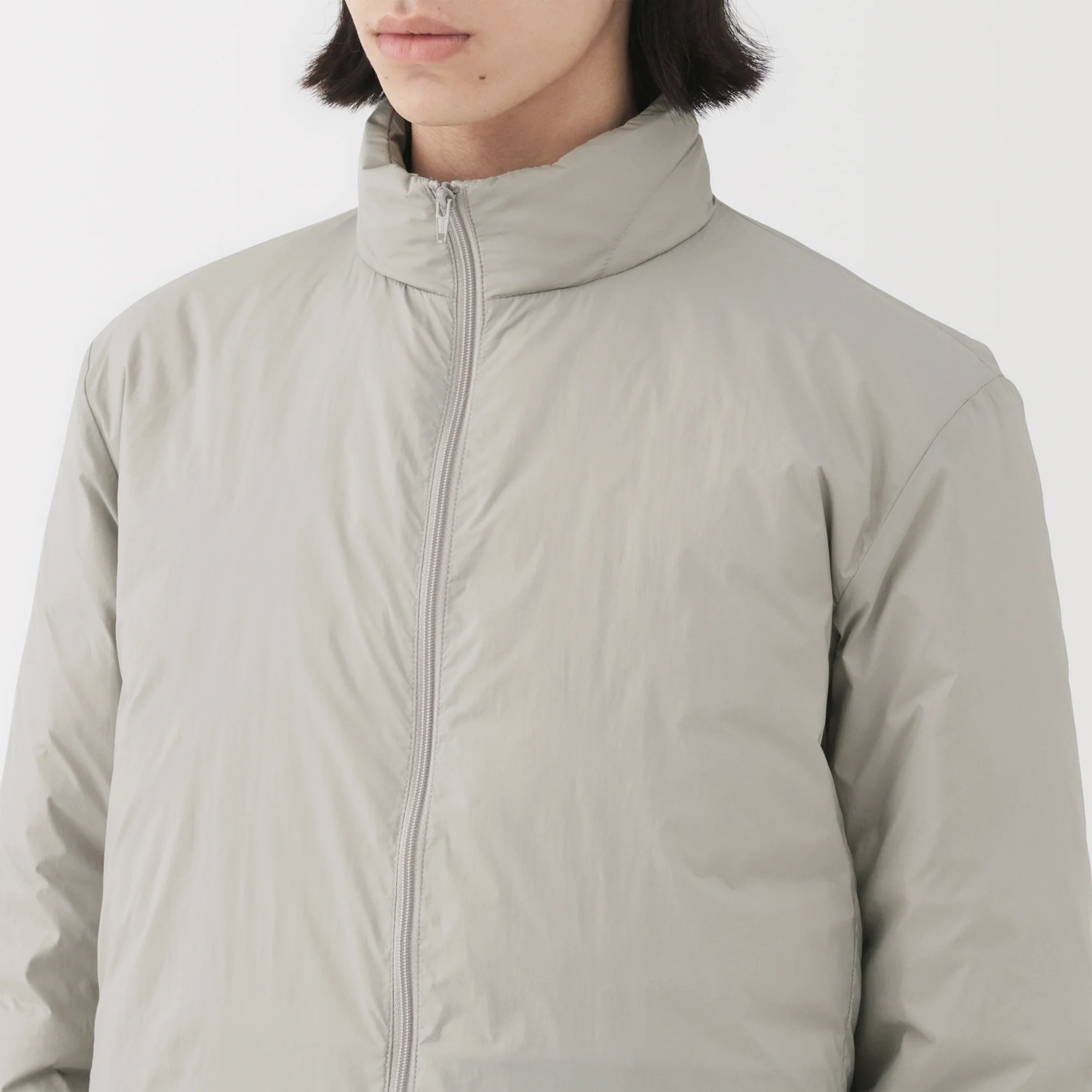 Lightweight Down Stand Collar Jacket - Image 7
