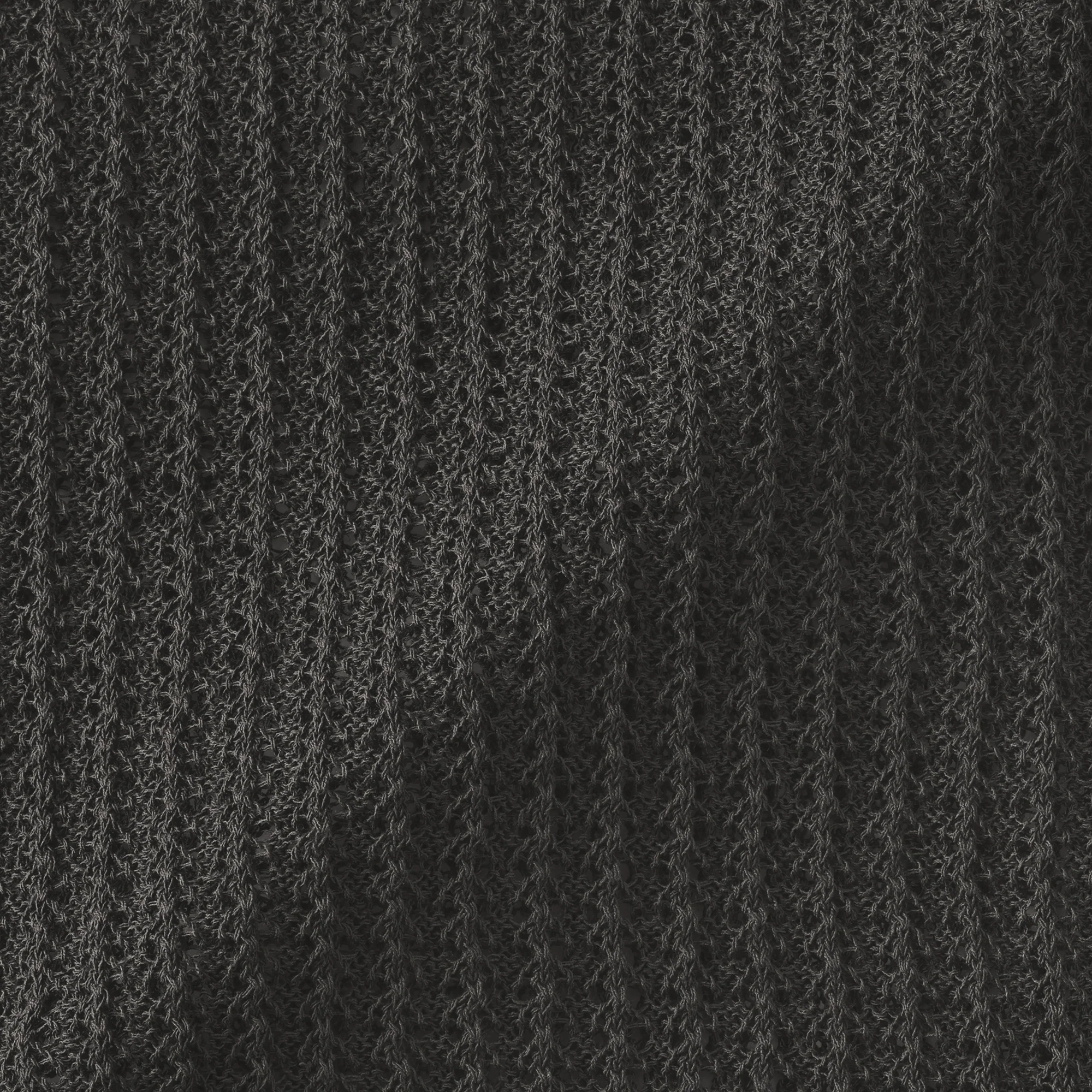Linen Blend Mesh V-Neck Cardigan - Image 17