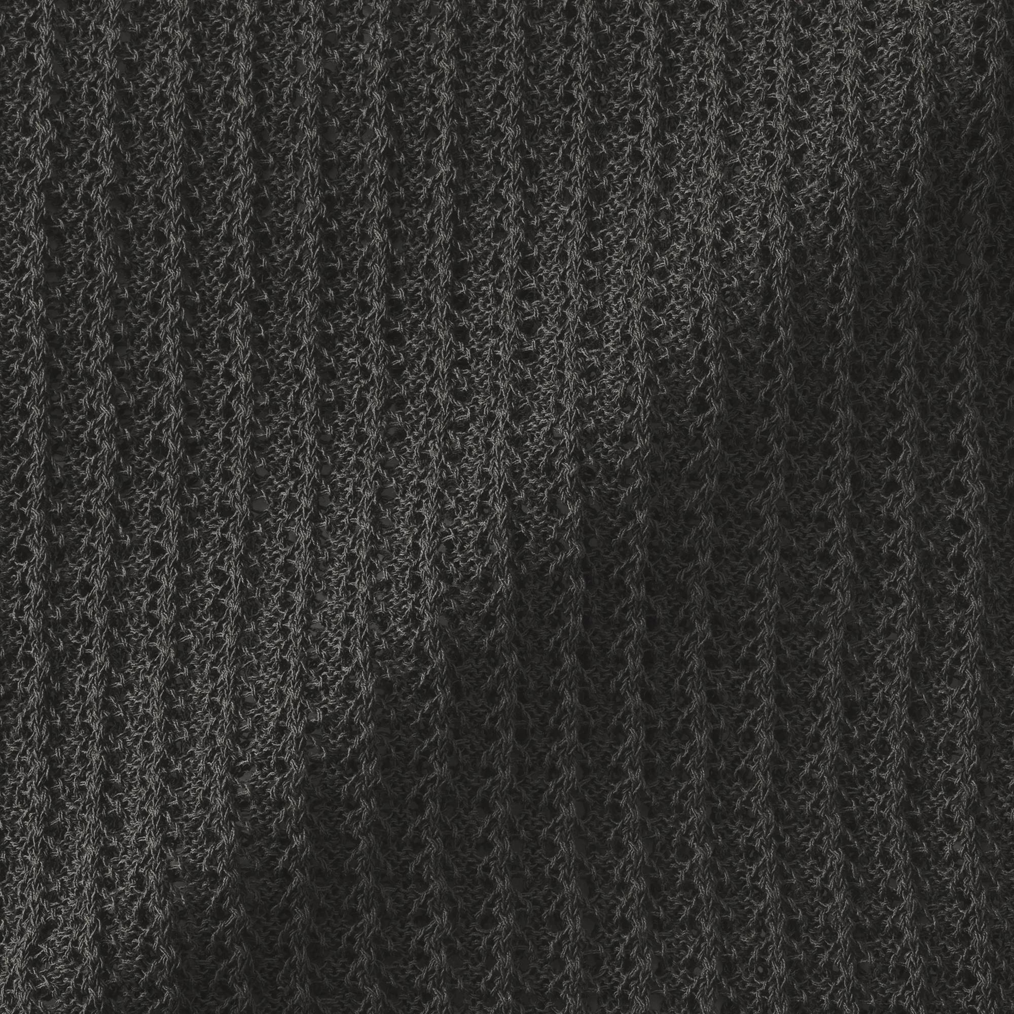 Linen Blend Mesh Wide Sweater - Image 18