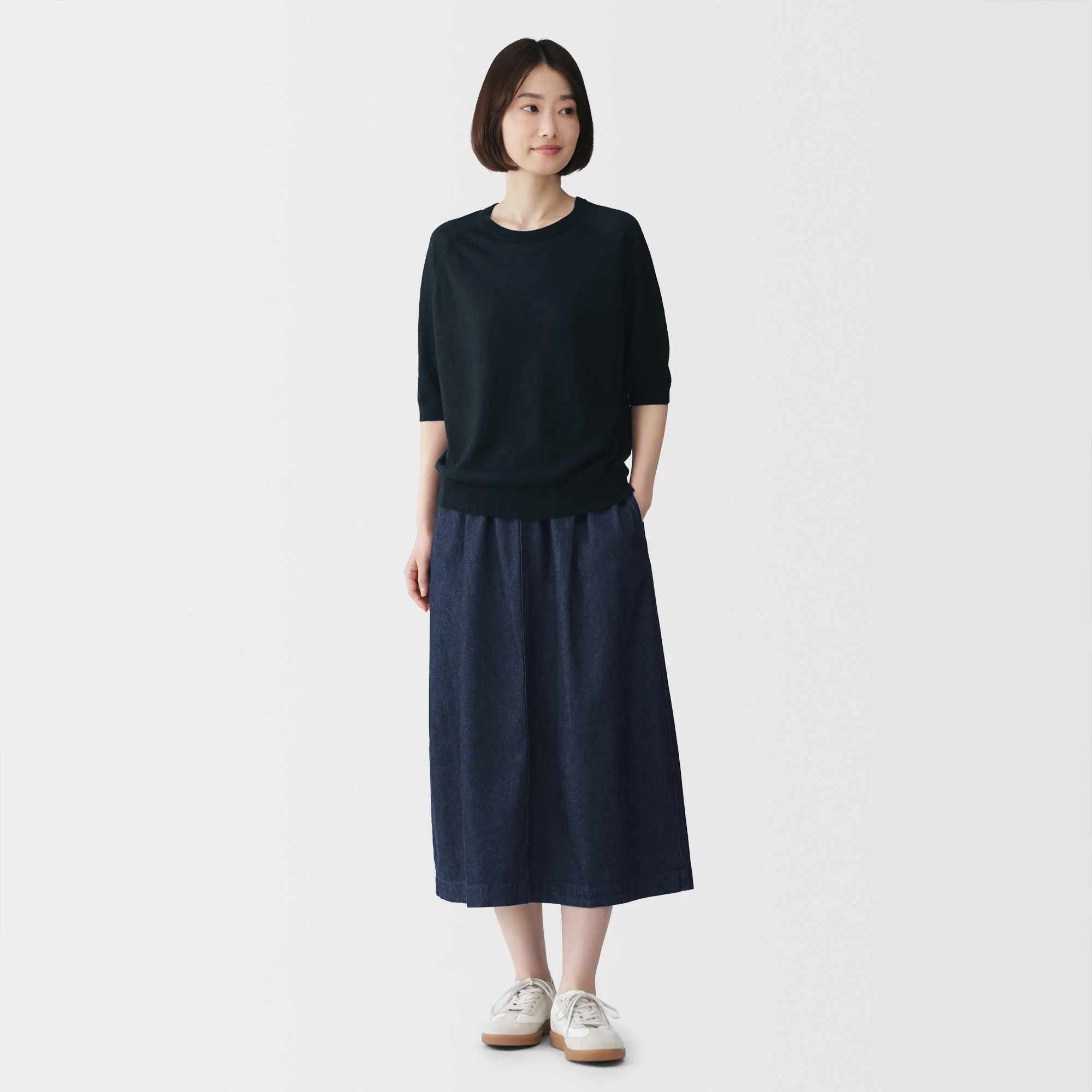 Linen Half Sleeve Sweater - Image 12