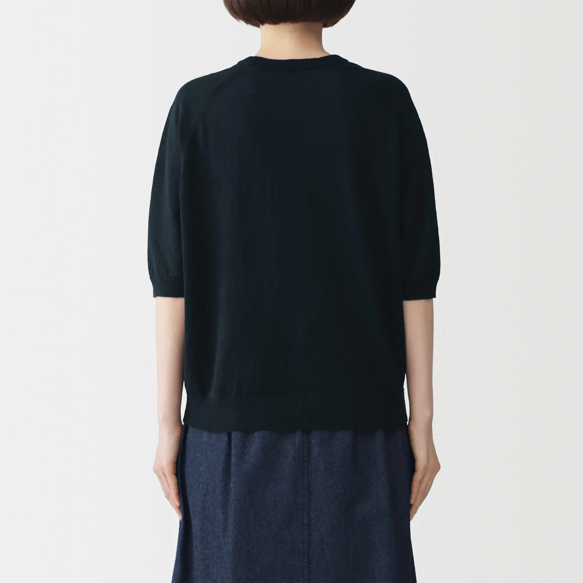 Linen Half Sleeve Sweater - Image 6