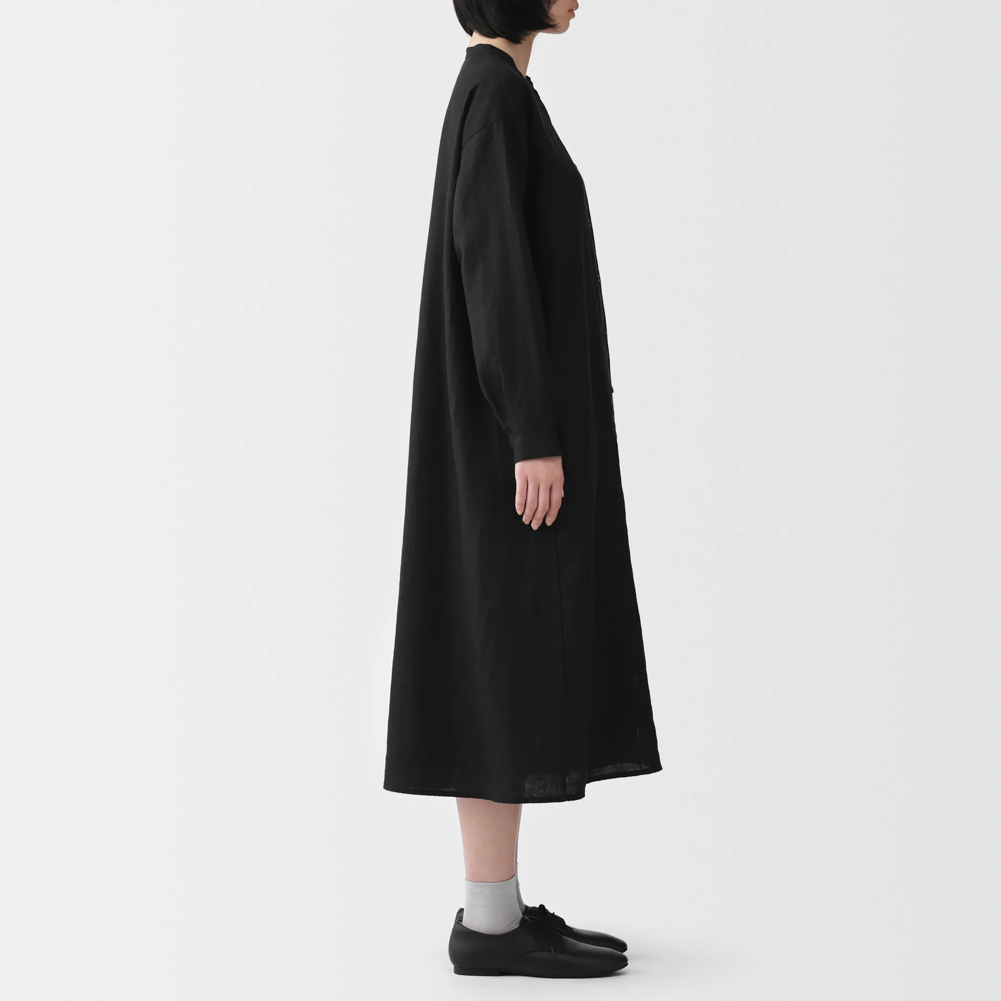 Linen Shirt Dress - Image 29