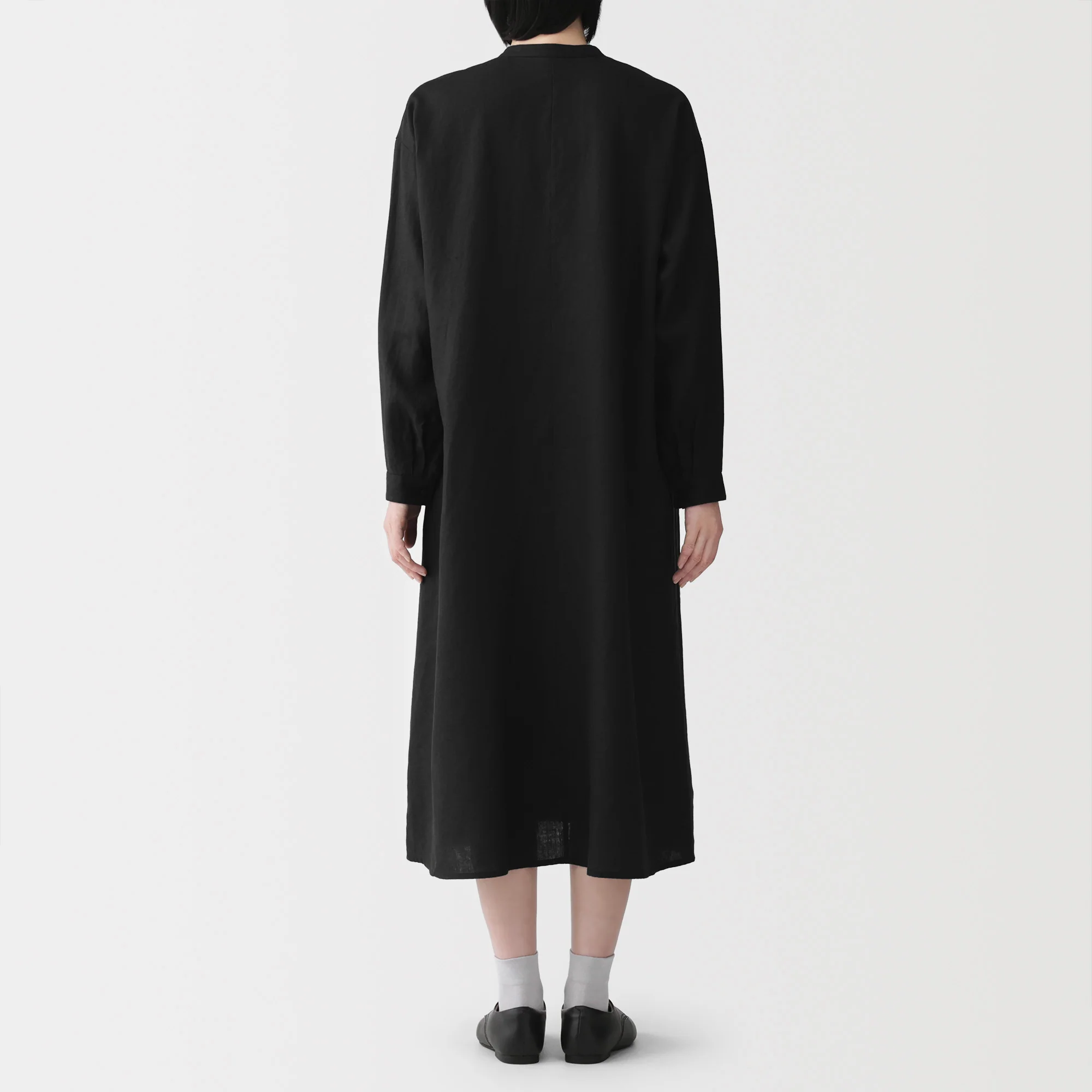 Linen Shirt Dress - Image 30