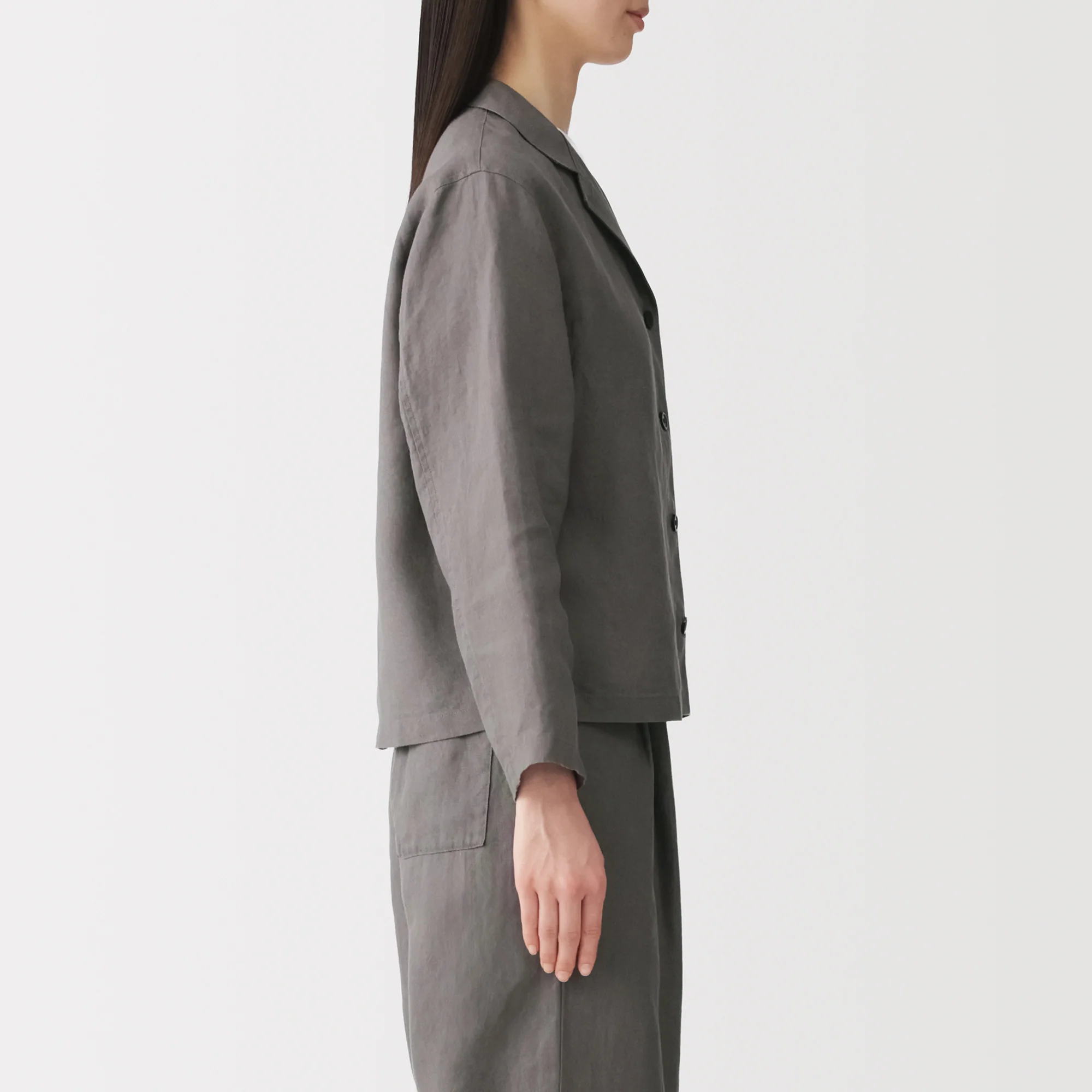 Linen Shirt Jacket - Image 12