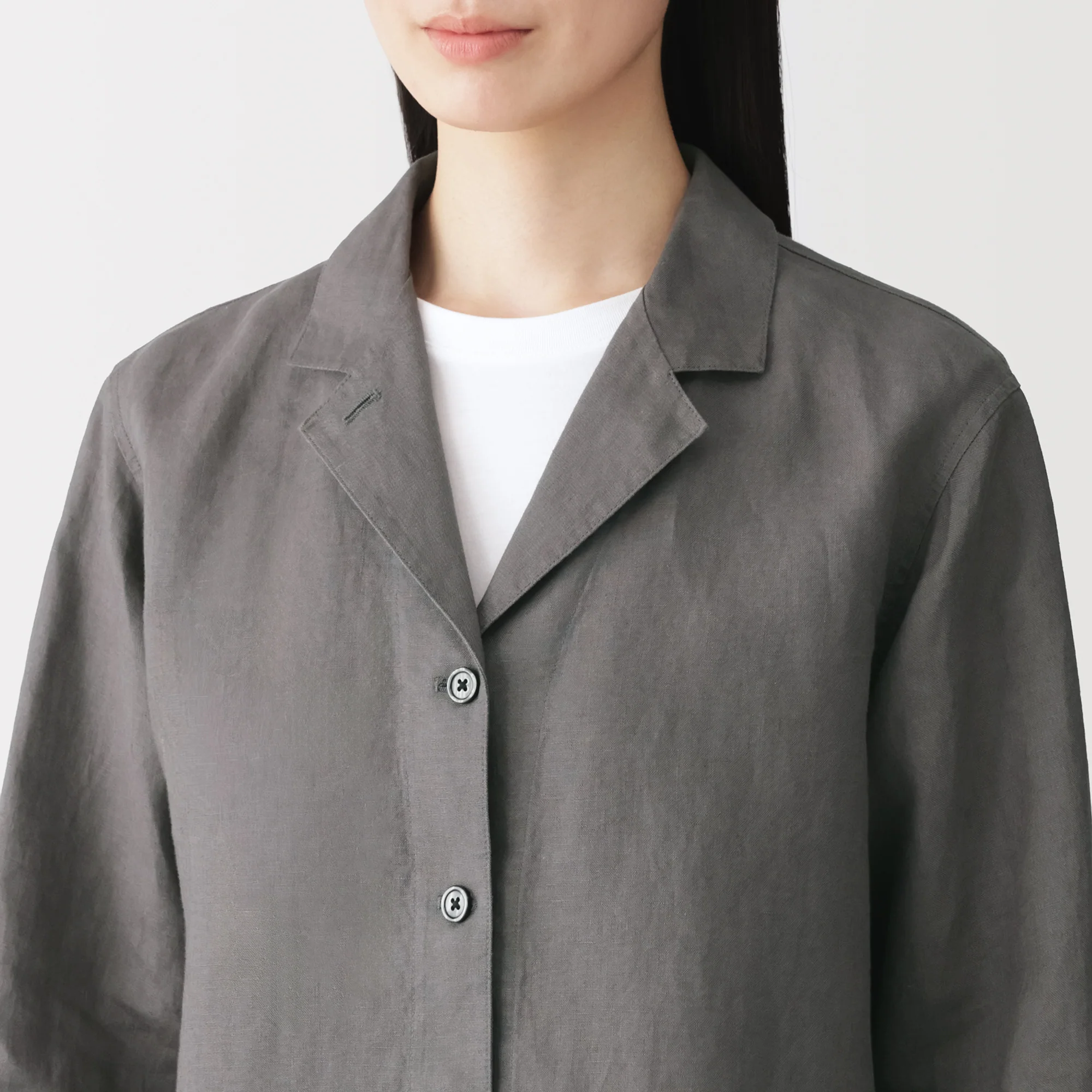 Linen Shirt Jacket - Image 14