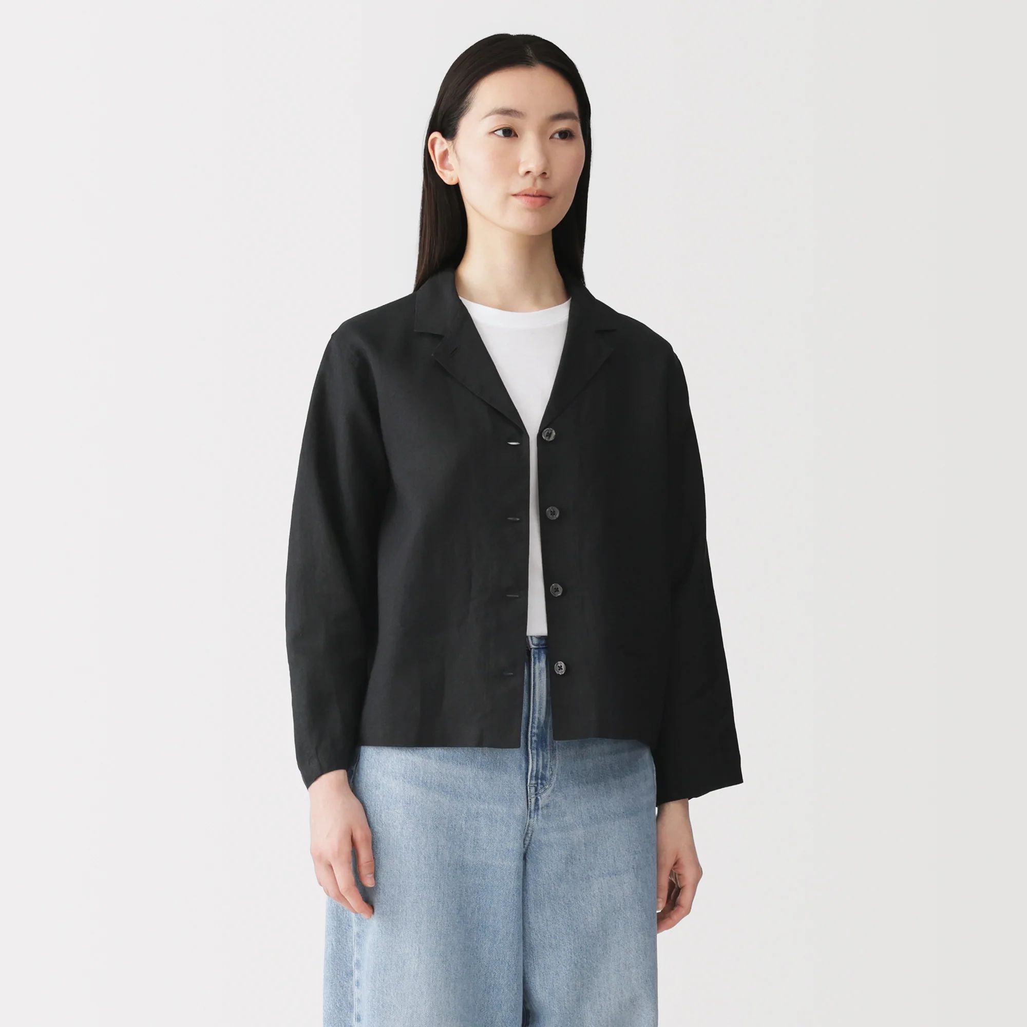 Linen Shirt Jacket - Image 17