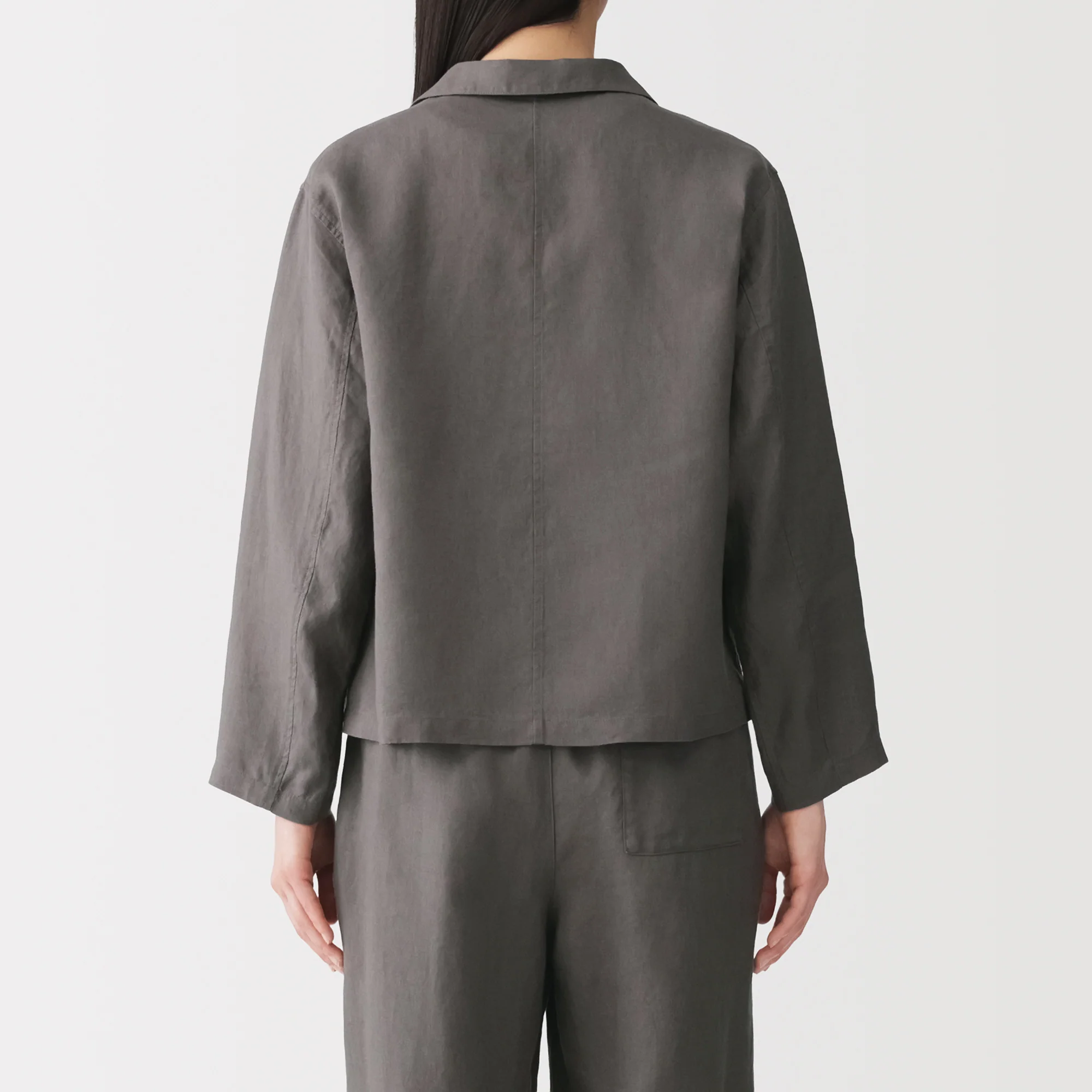 Linen Shirt Jacket - Image 20