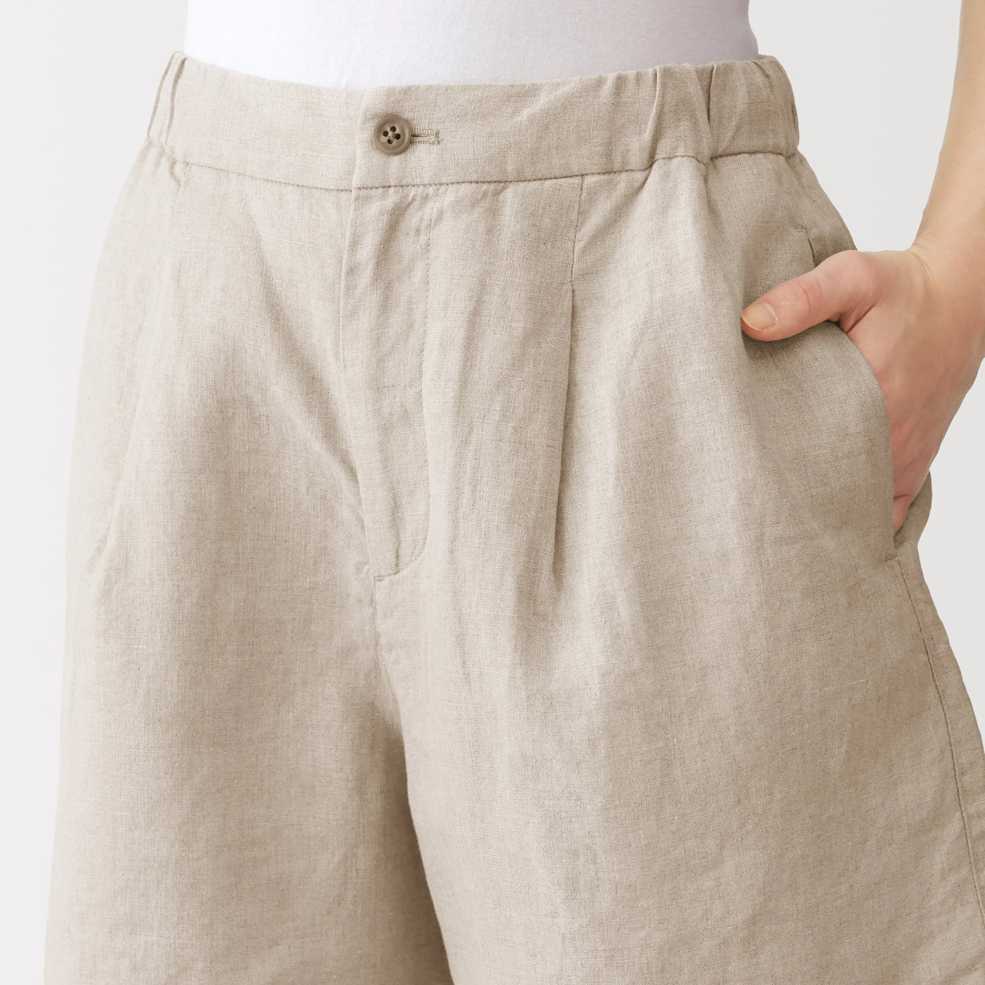Linen Shorts - Image 37