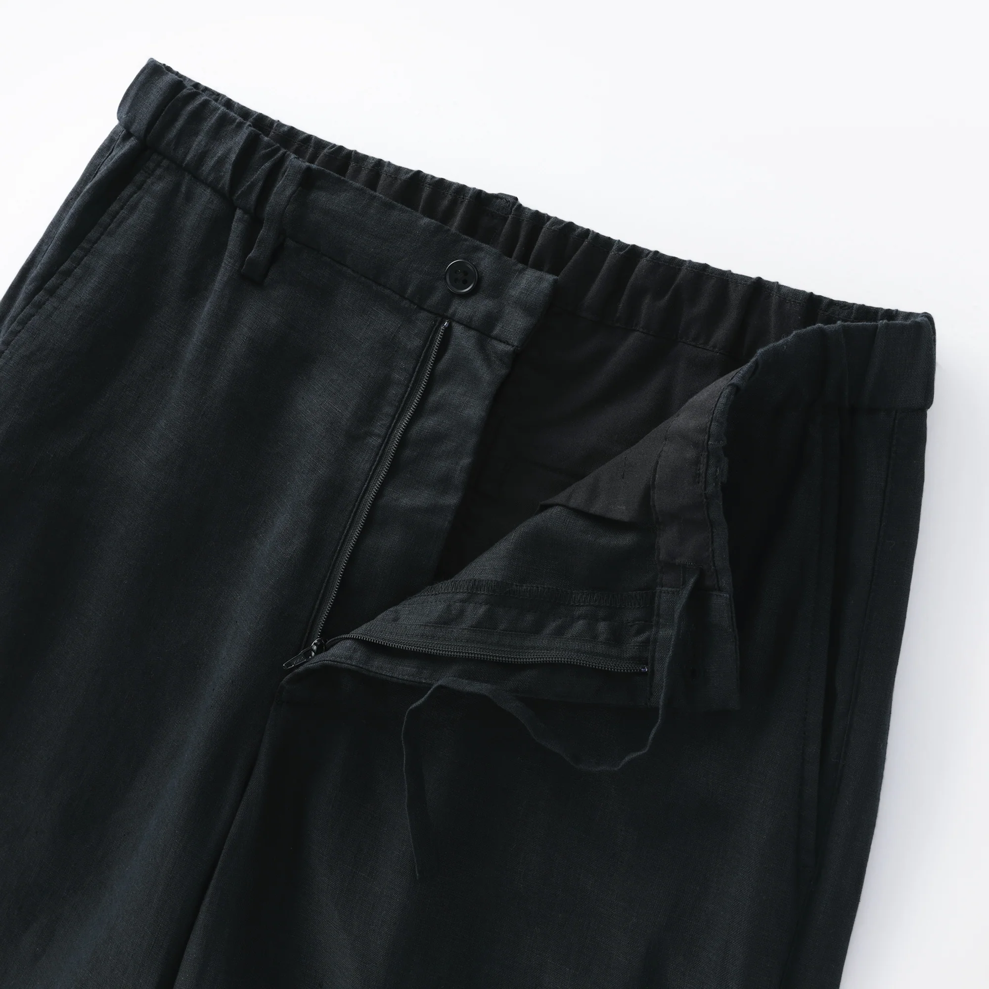 Linen Tapered Pants - Image 18