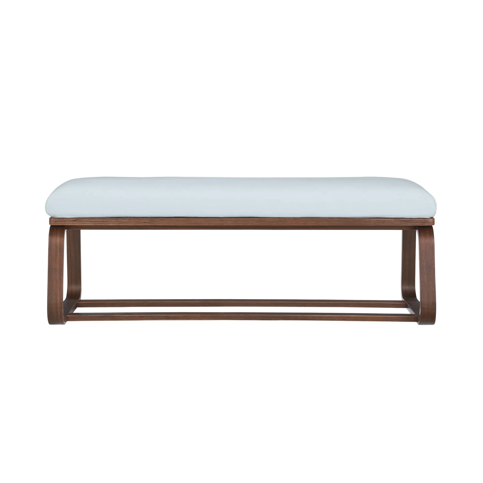 Living Dining Bench 1 - Walnut (Cover Sold Separately)