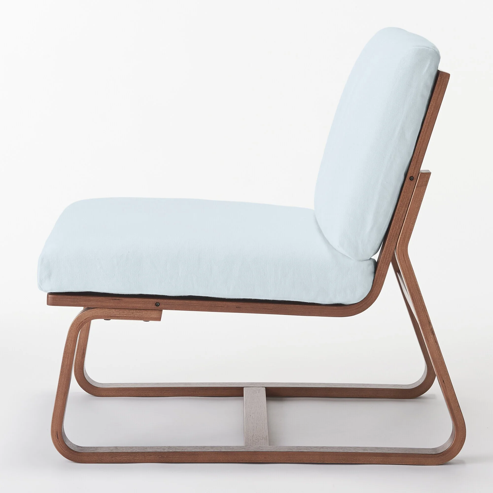 Living Dining Sofa Chair - Walnut (Cover Sold Separately) - Image 2