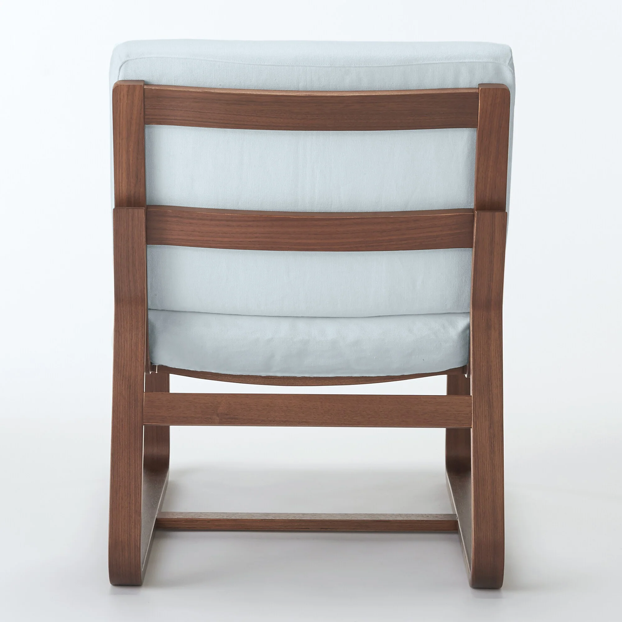 Living Dining Sofa Chair - Walnut (Cover Sold Separately) - Image 4